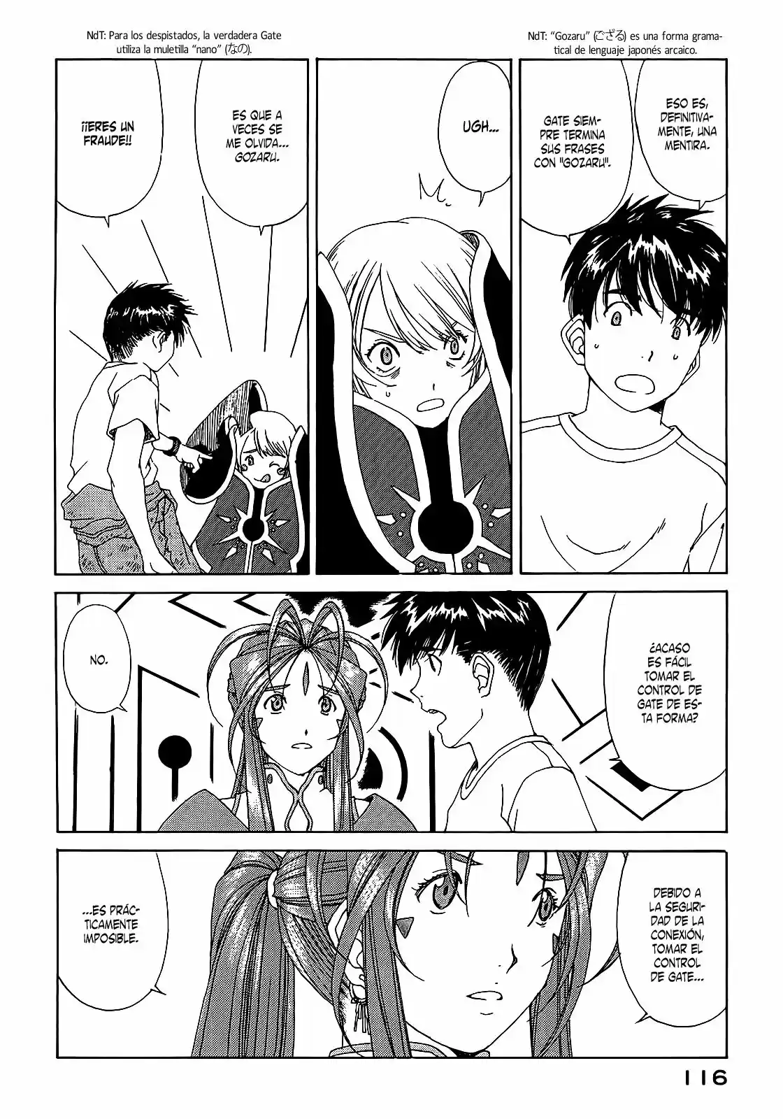 Aa! Megami-sama! capítulo 294, página 18