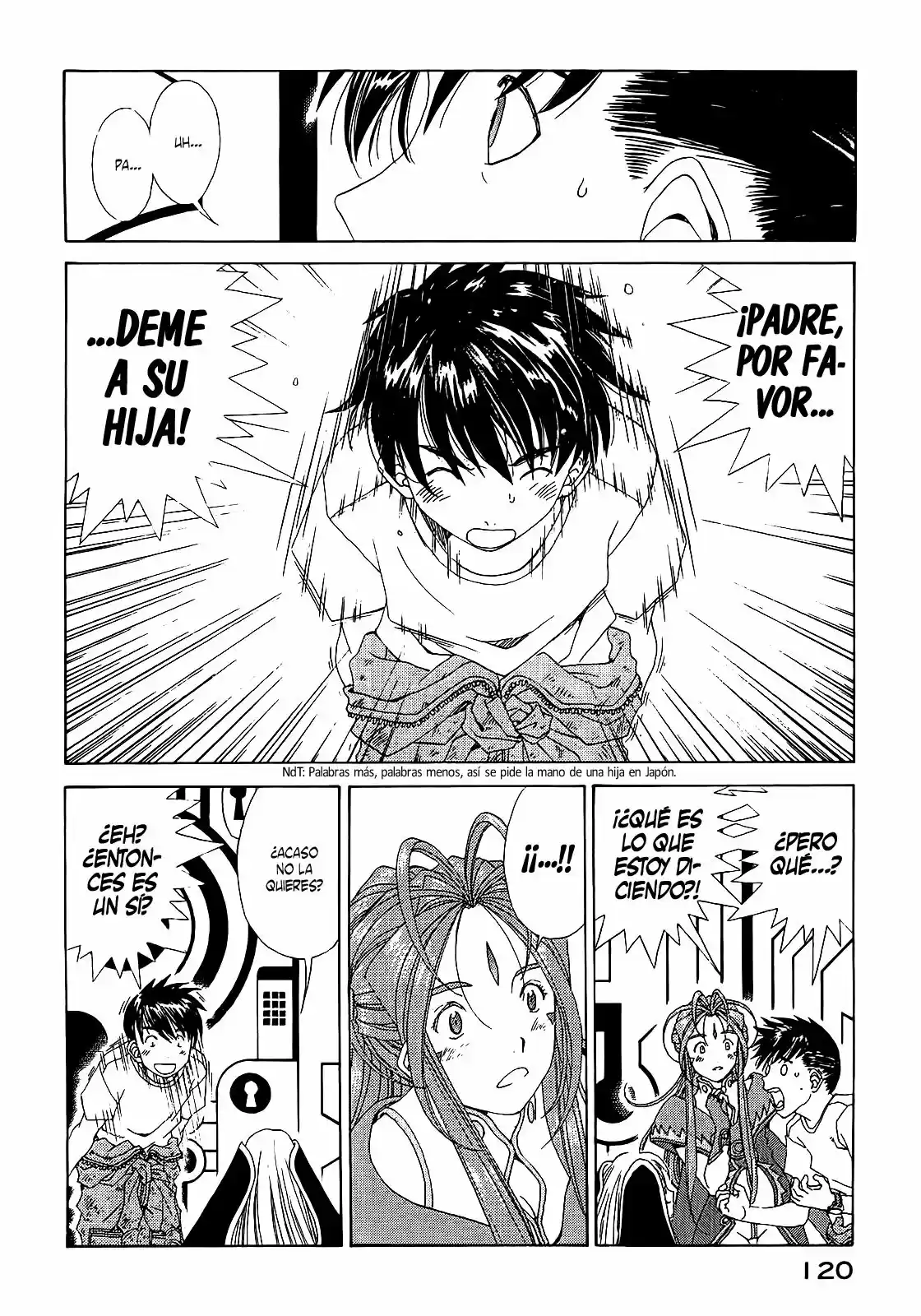 Aa! Megami-sama! capítulo 294, página 22