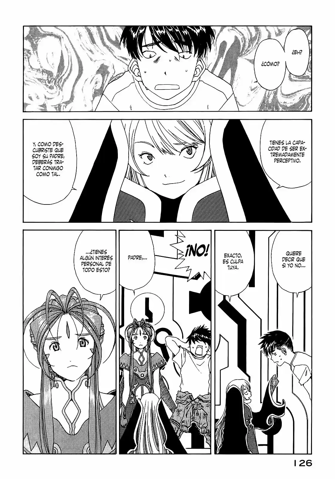 Aa! Megami-sama! capítulo 295, página 4