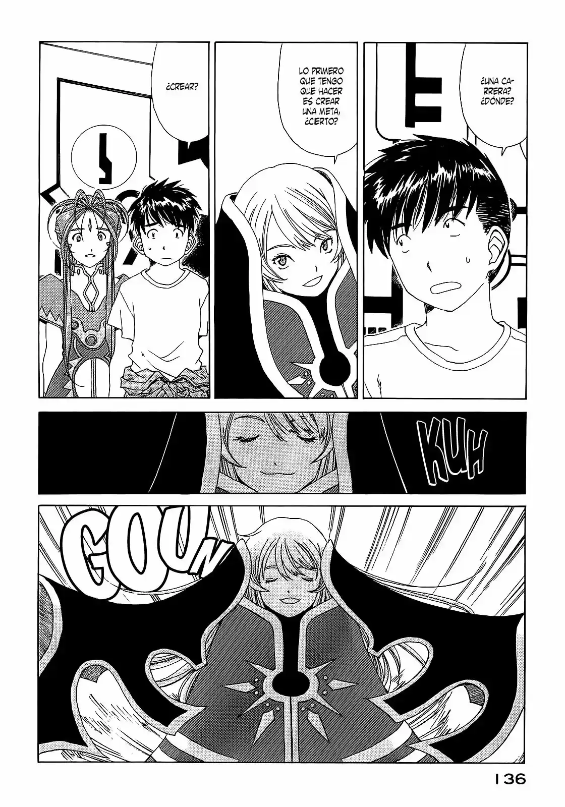 Aa! Megami-sama! capítulo 295, página 14
