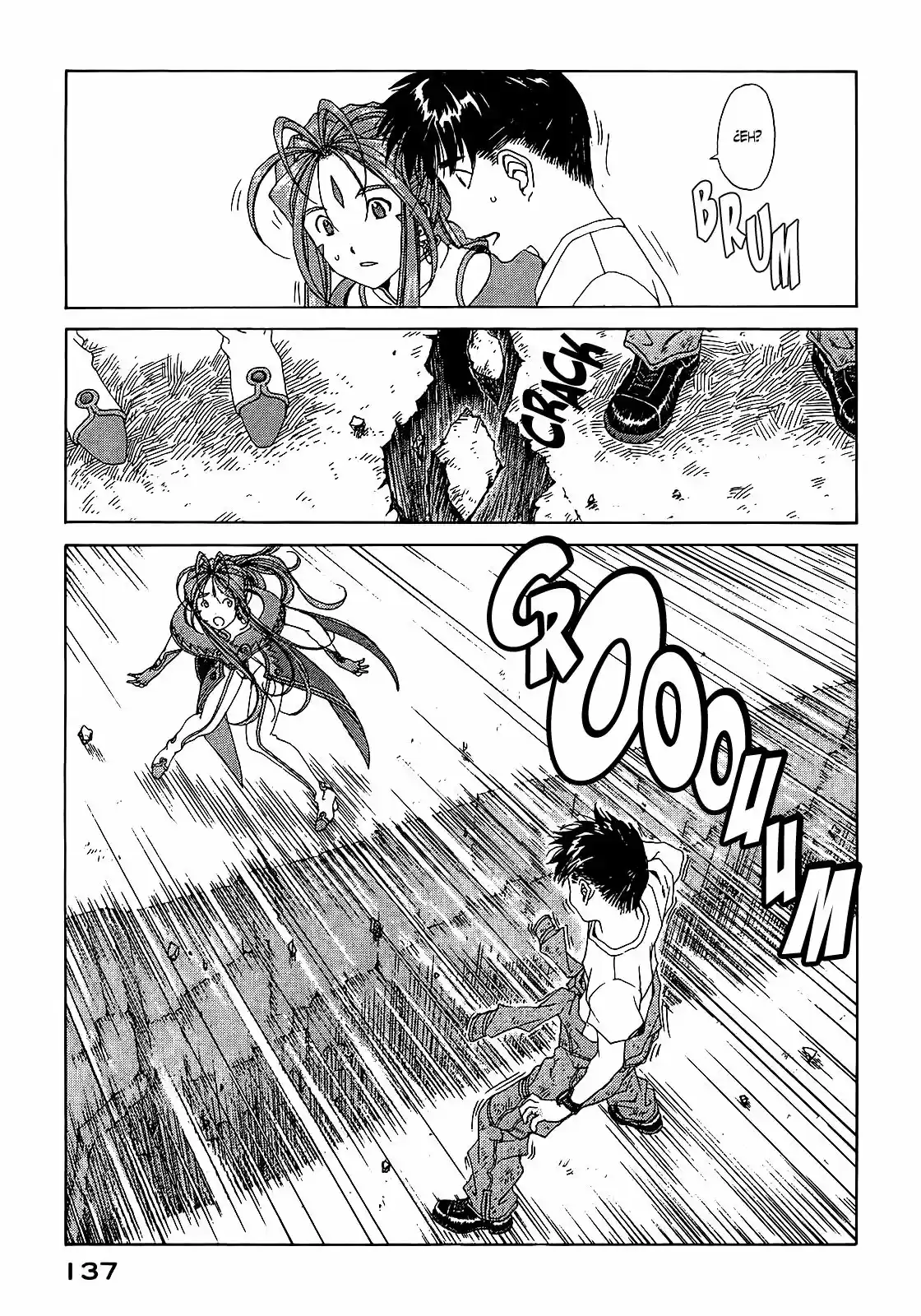 Aa! Megami-sama! capítulo 295, página 15