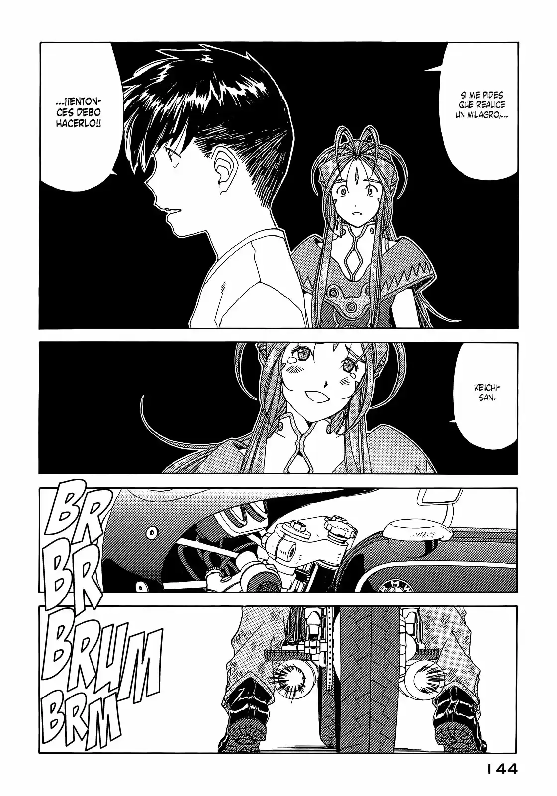 Aa! Megami-sama! capítulo 295, página 21