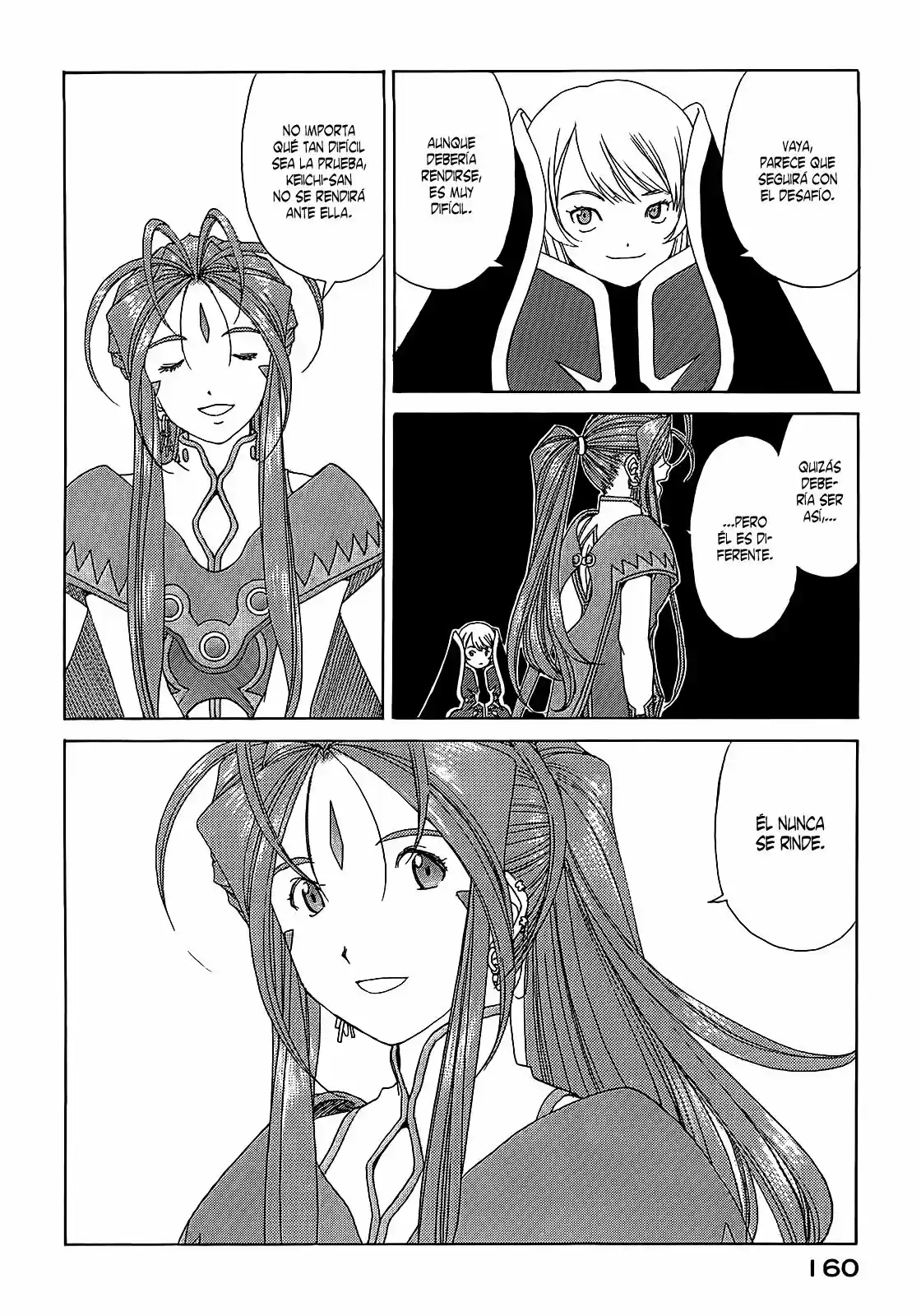 Aa! Megami-sama! capítulo 296, página 13