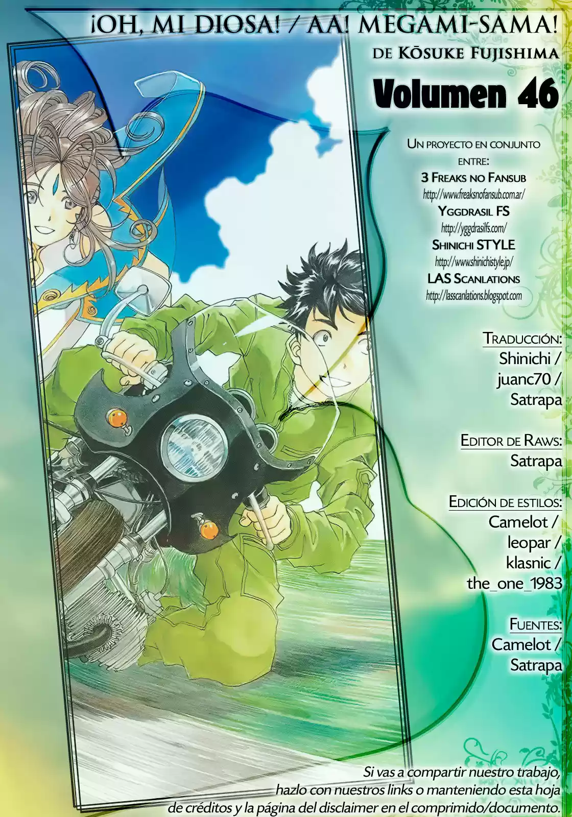 Aa! Megami-sama! capítulo 296, página 25