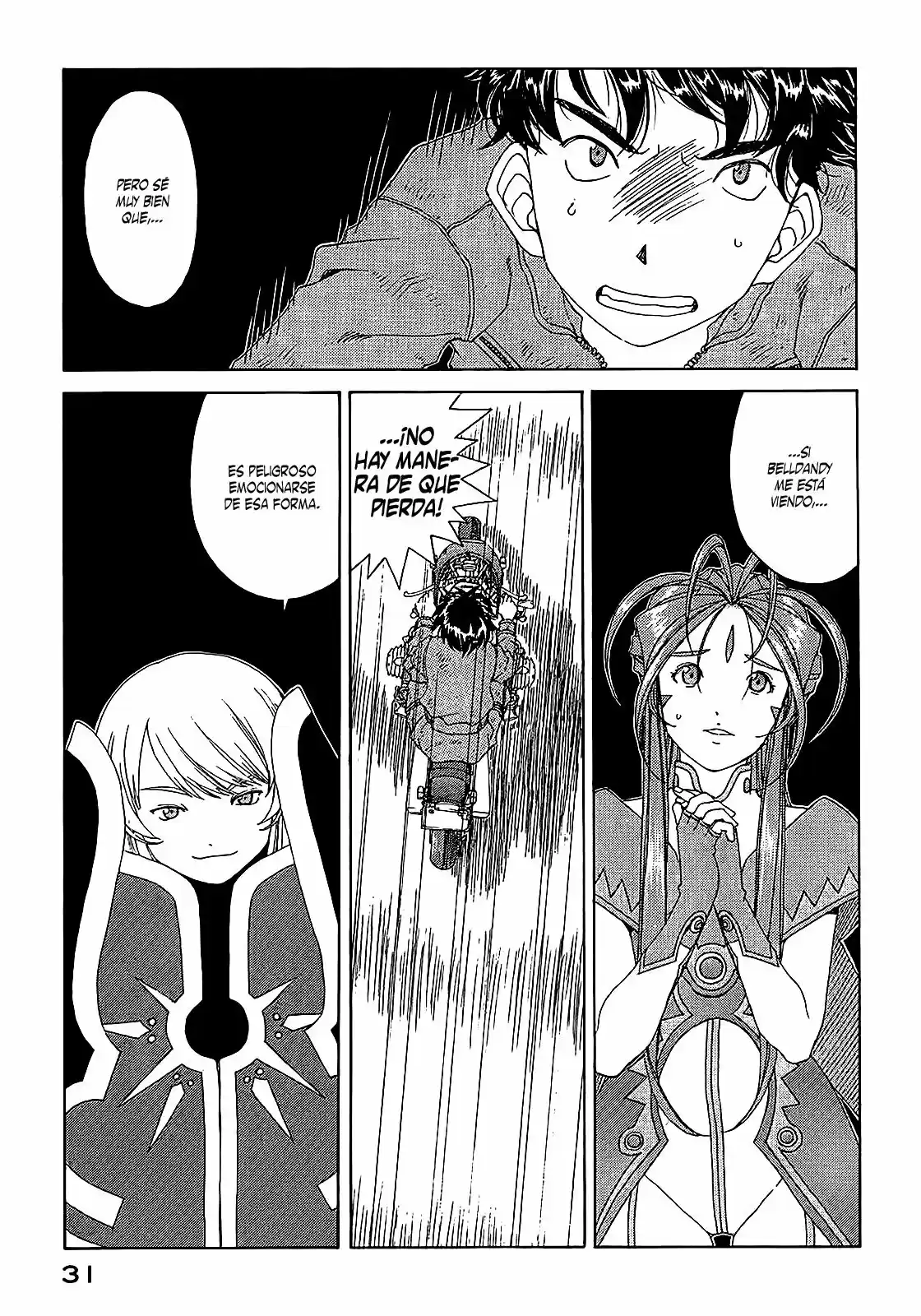 Aa! Megami-sama! capítulo 298, página 5