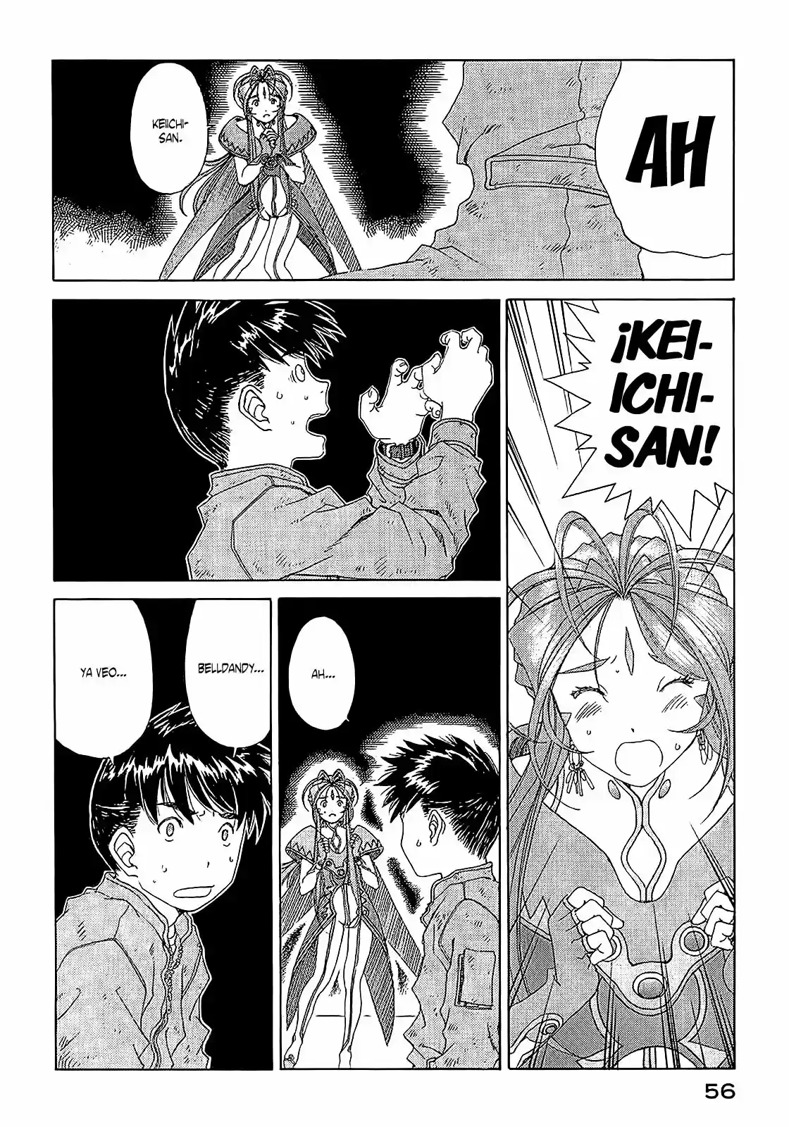 Aa! Megami-sama! capítulo 299, página 6