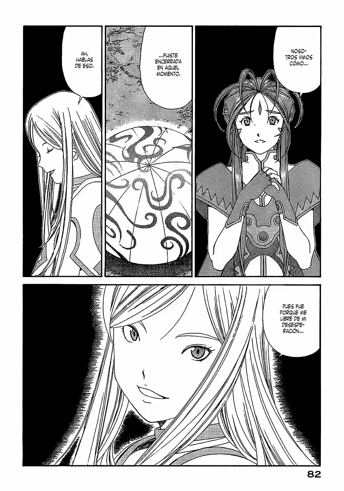 Aa! Megami-sama! capítulo 300, página 8