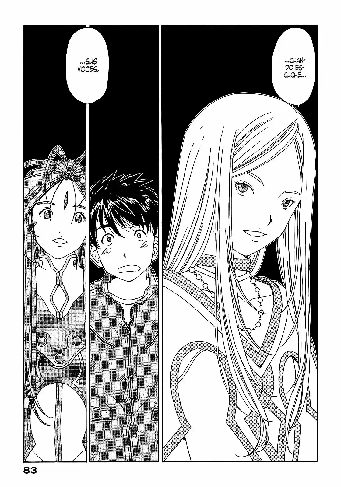 Aa! Megami-sama! capítulo 300, página 9
