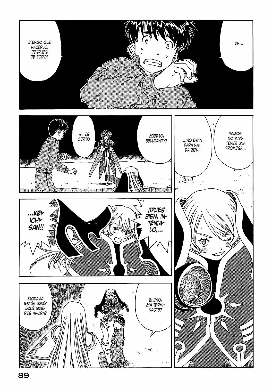 Aa! Megami-sama! capítulo 300, página 15