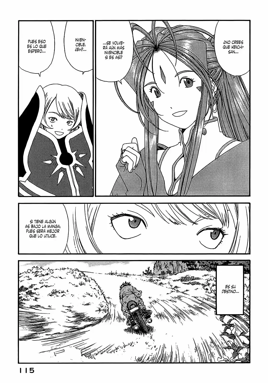 Aa! Megami-sama! capítulo 301, página 14