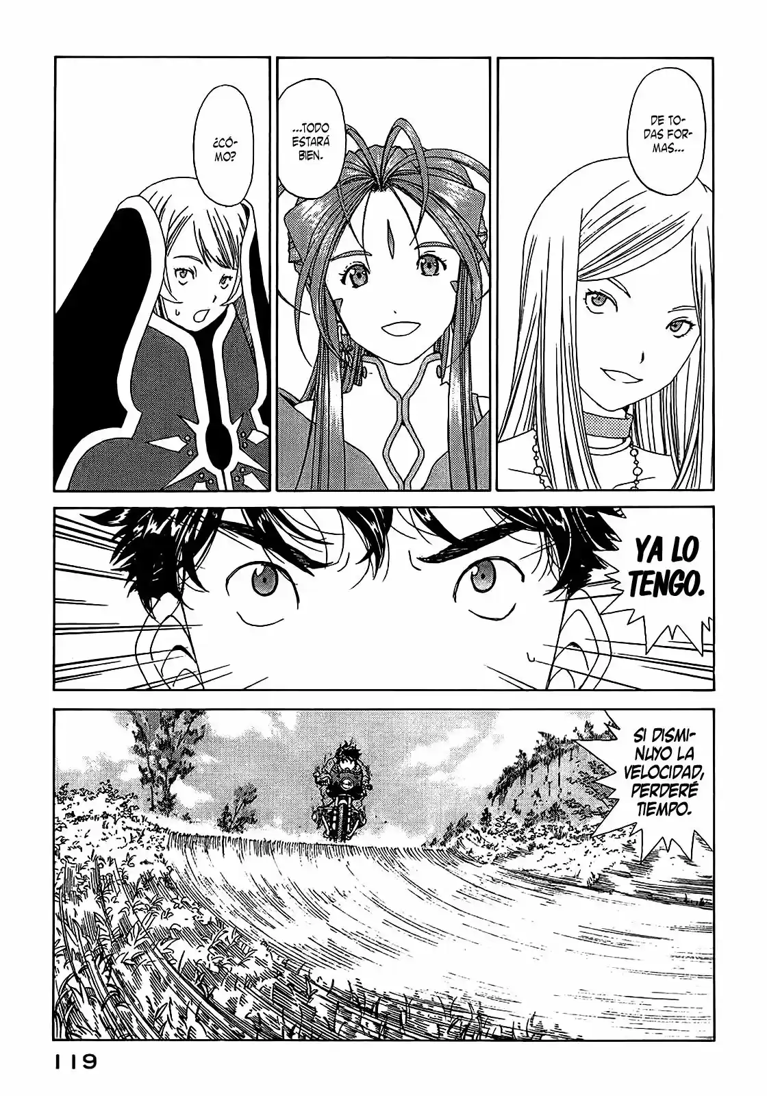 Aa! Megami-sama! capítulo 301, página 18