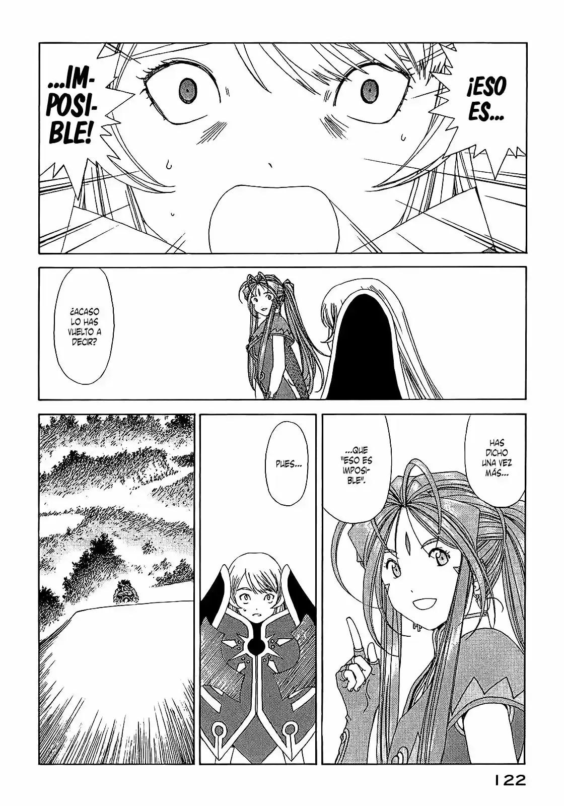 Aa! Megami-sama! capítulo 301, página 21