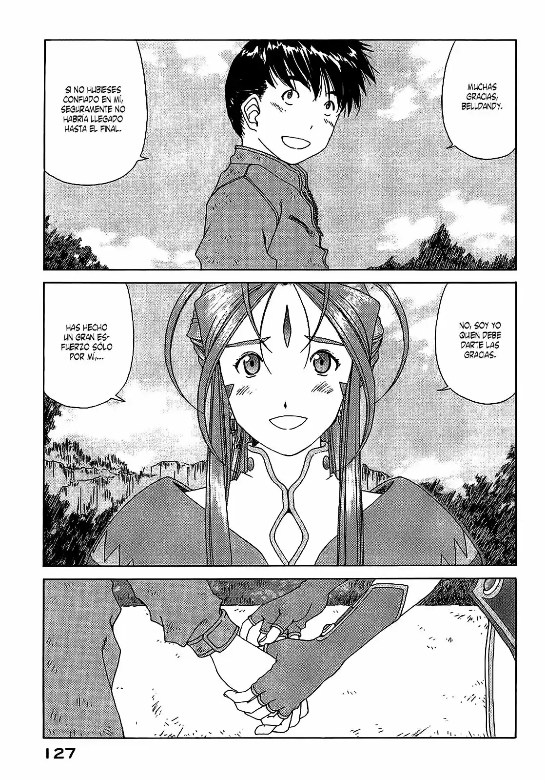 Aa! Megami-sama! capítulo 302, página 3