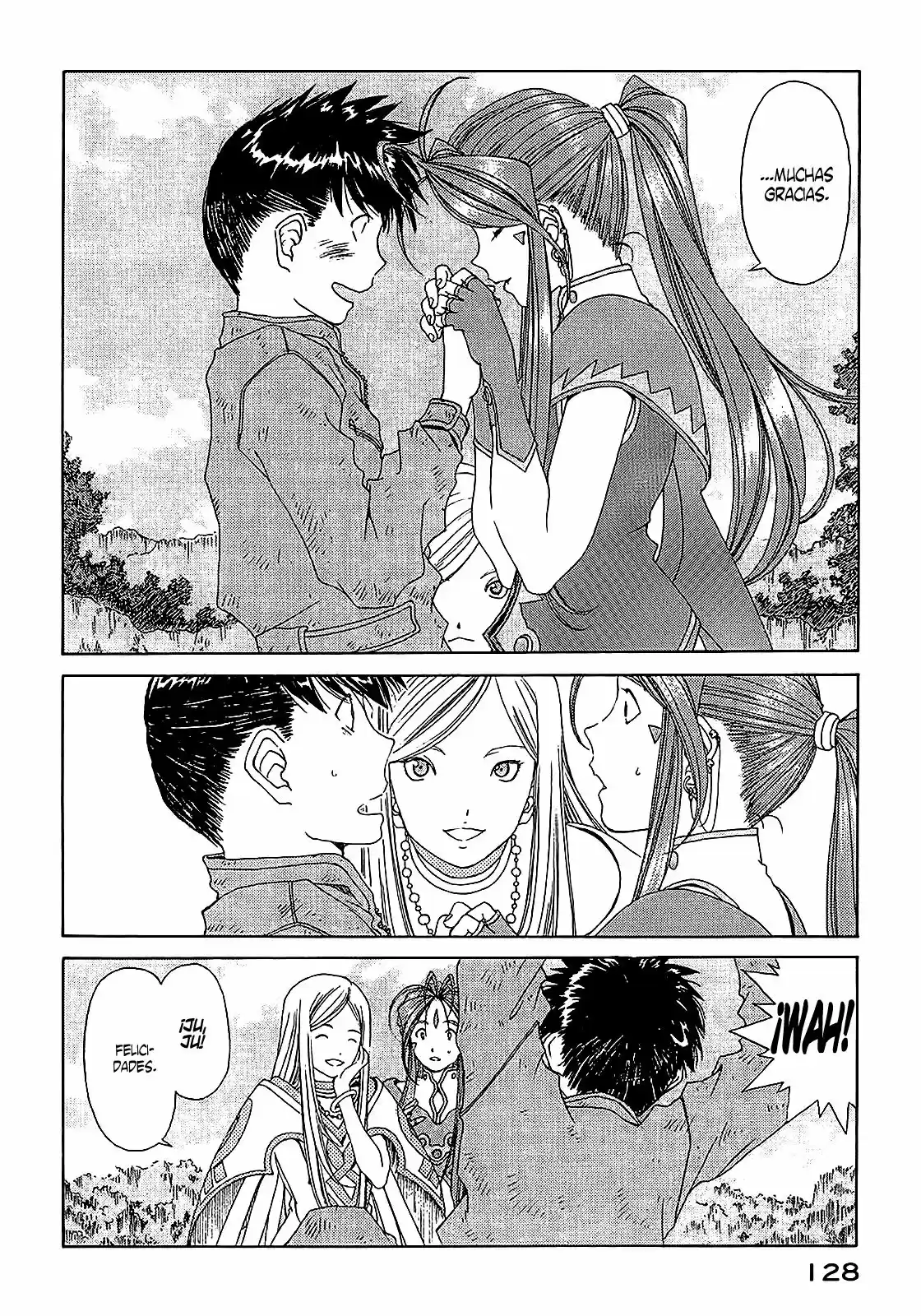 Aa! Megami-sama! capítulo 302, página 4