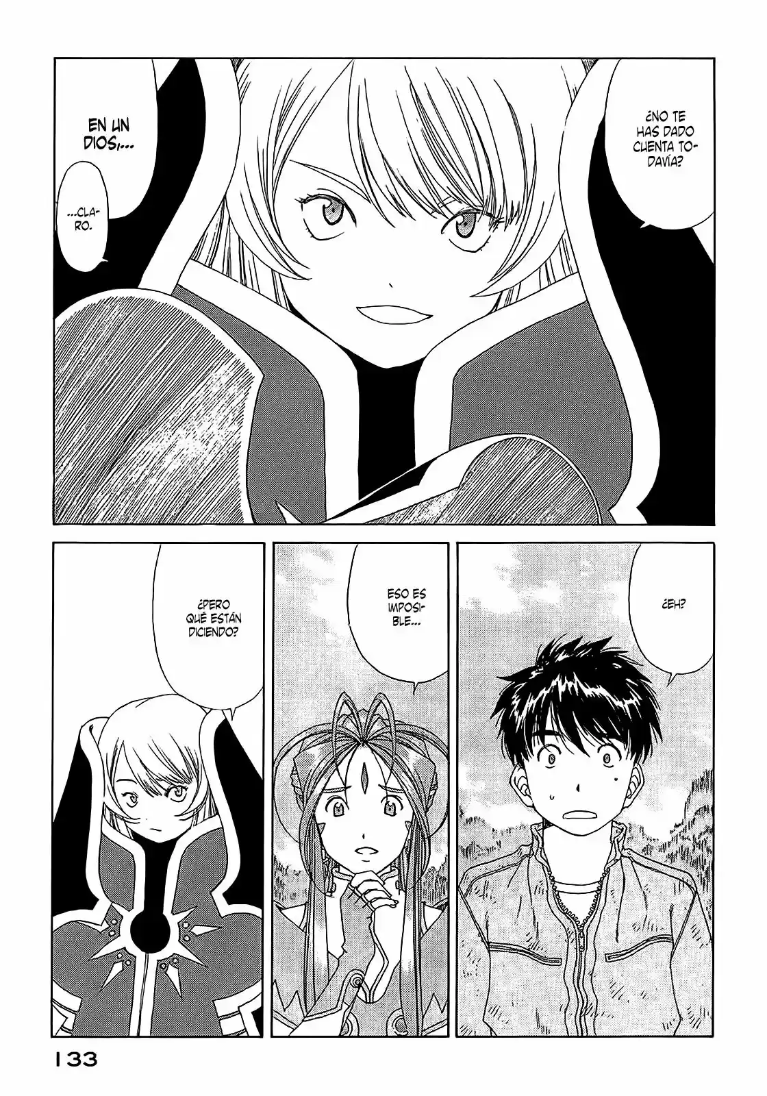 Aa! Megami-sama! capítulo 302, página 9