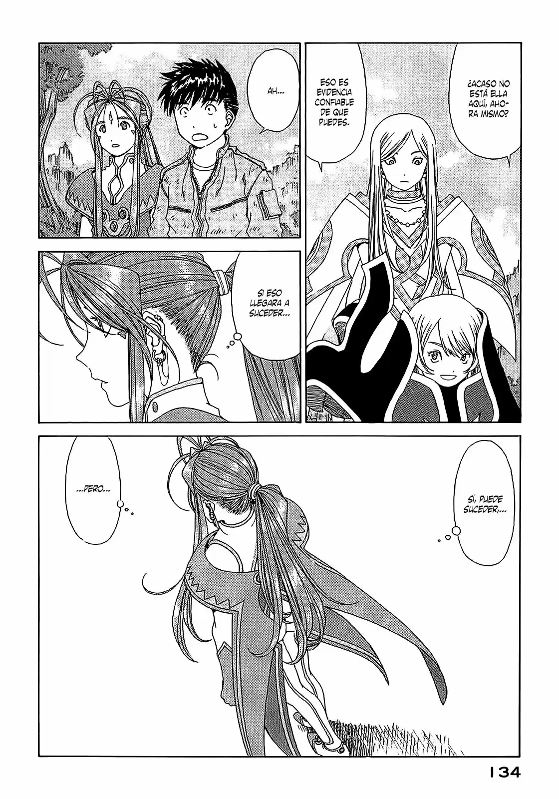 Aa! Megami-sama! capítulo 302, página 10