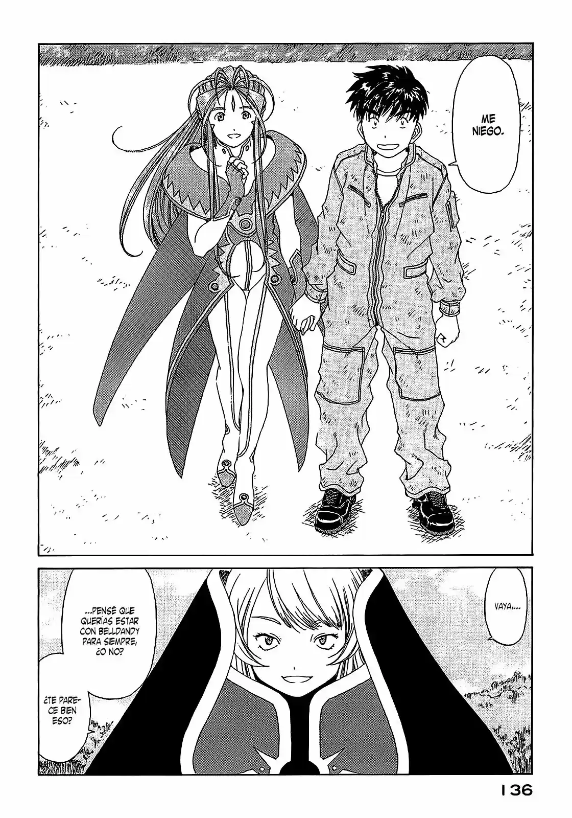 Aa! Megami-sama! capítulo 302, página 12