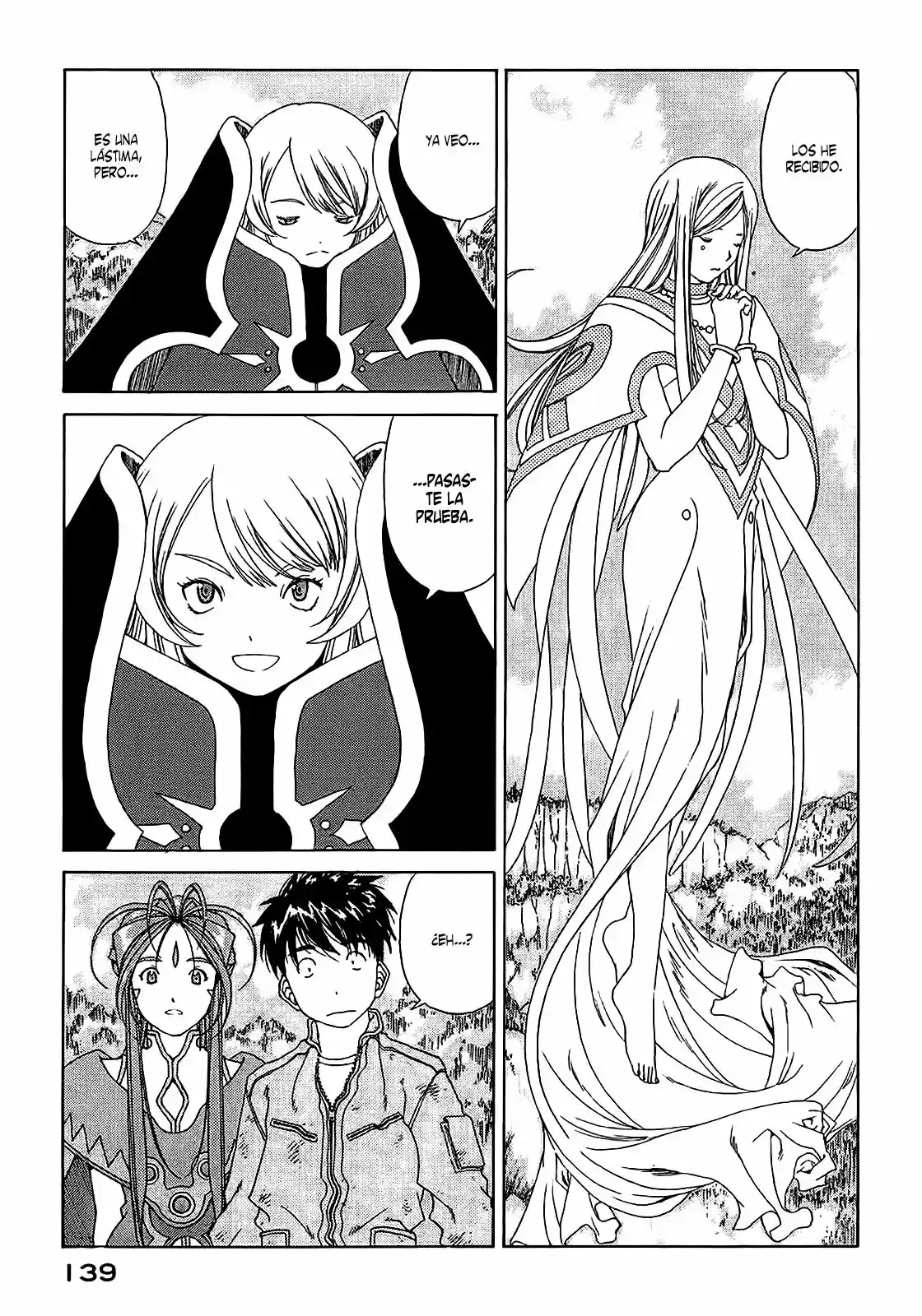 Aa! Megami-sama! capítulo 302, página 15