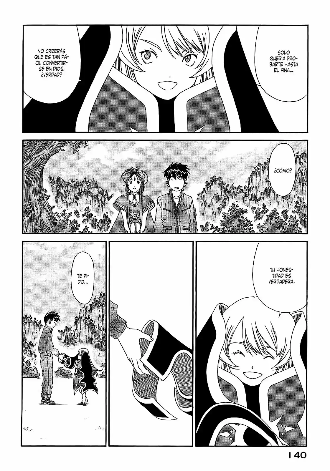 Aa! Megami-sama! capítulo 302, página 16