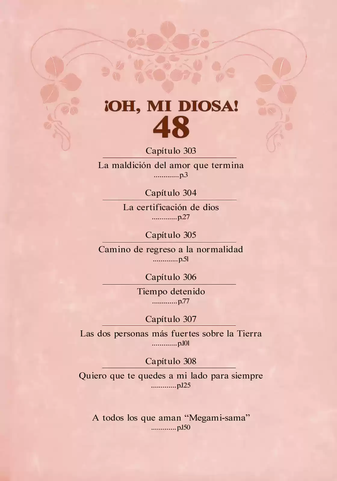 Aa! Megami-sama! capítulo 303, página 5