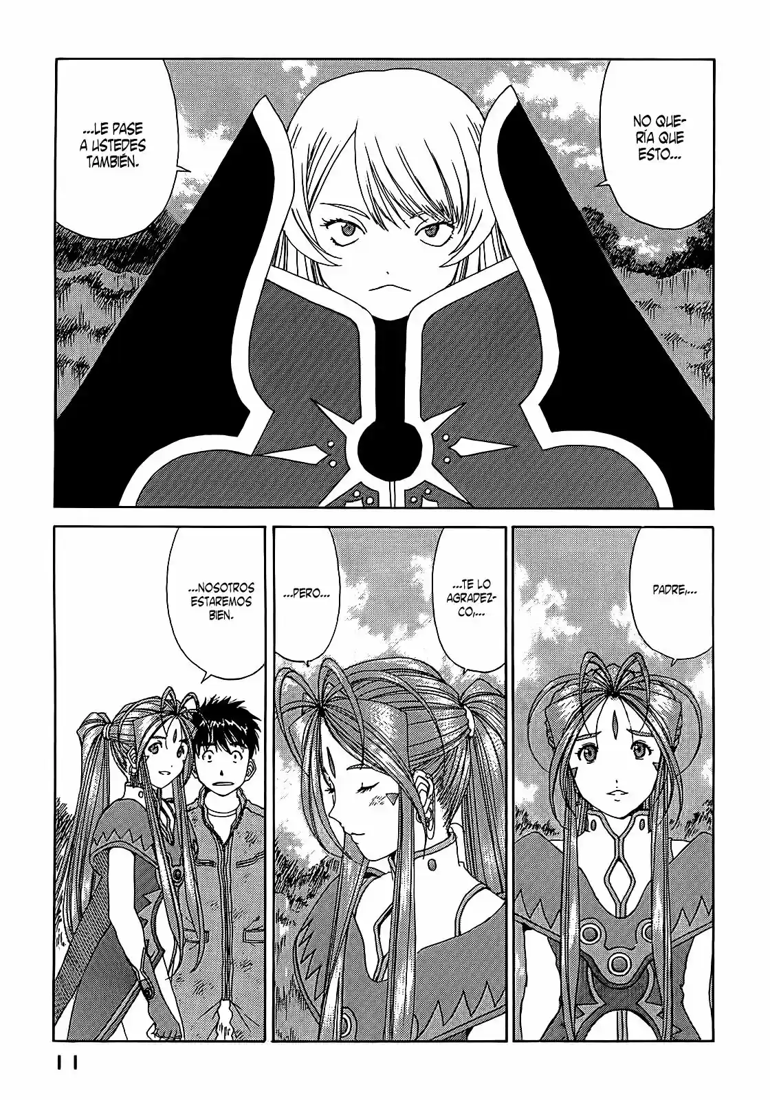 Aa! Megami-sama! capítulo 303, página 14