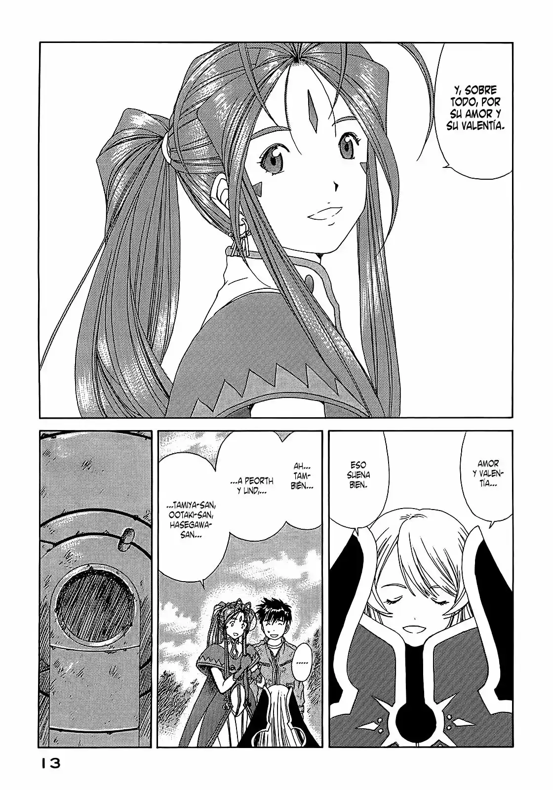 Aa! Megami-sama! capítulo 303, página 16