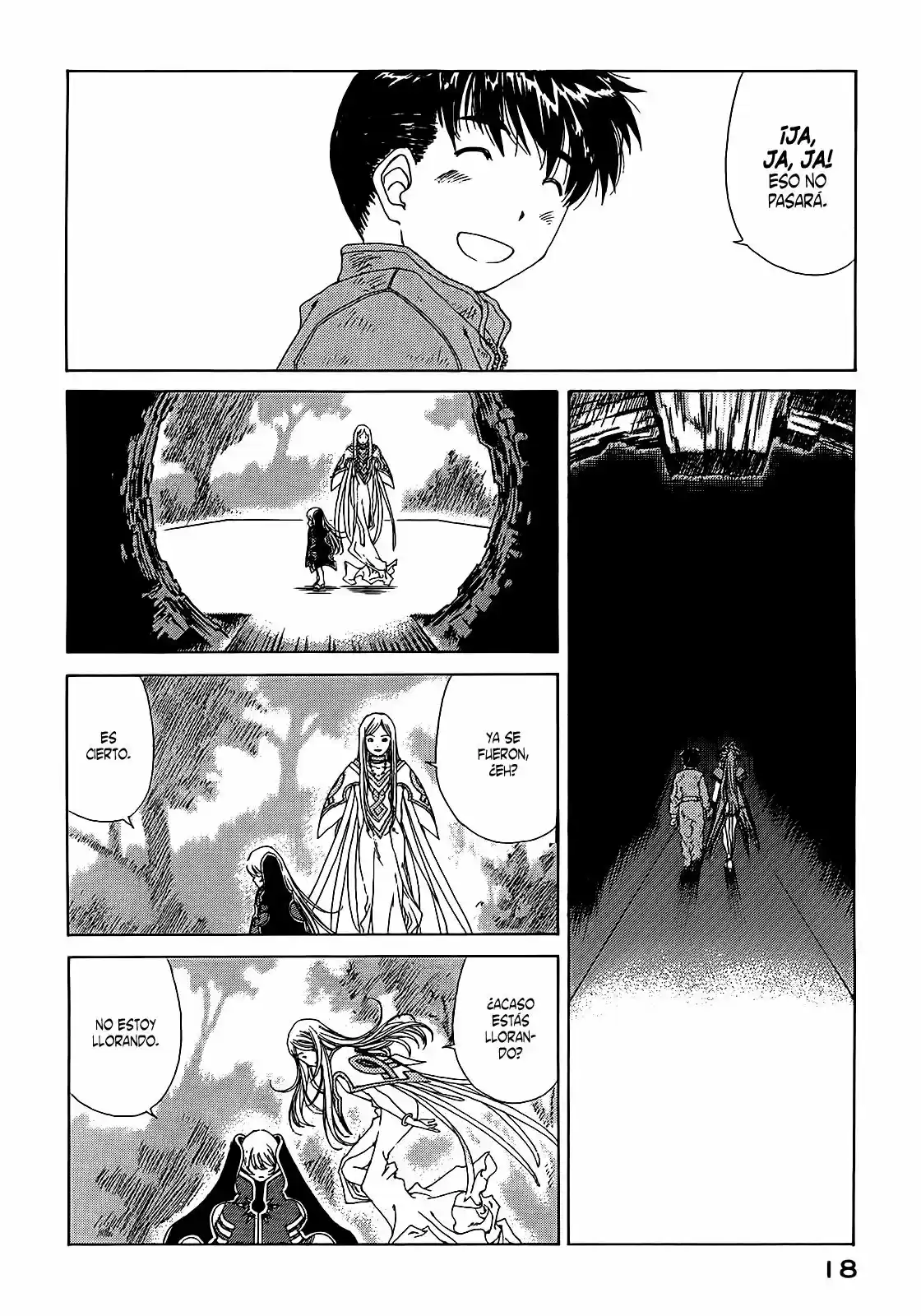 Aa! Megami-sama! capítulo 303, página 21