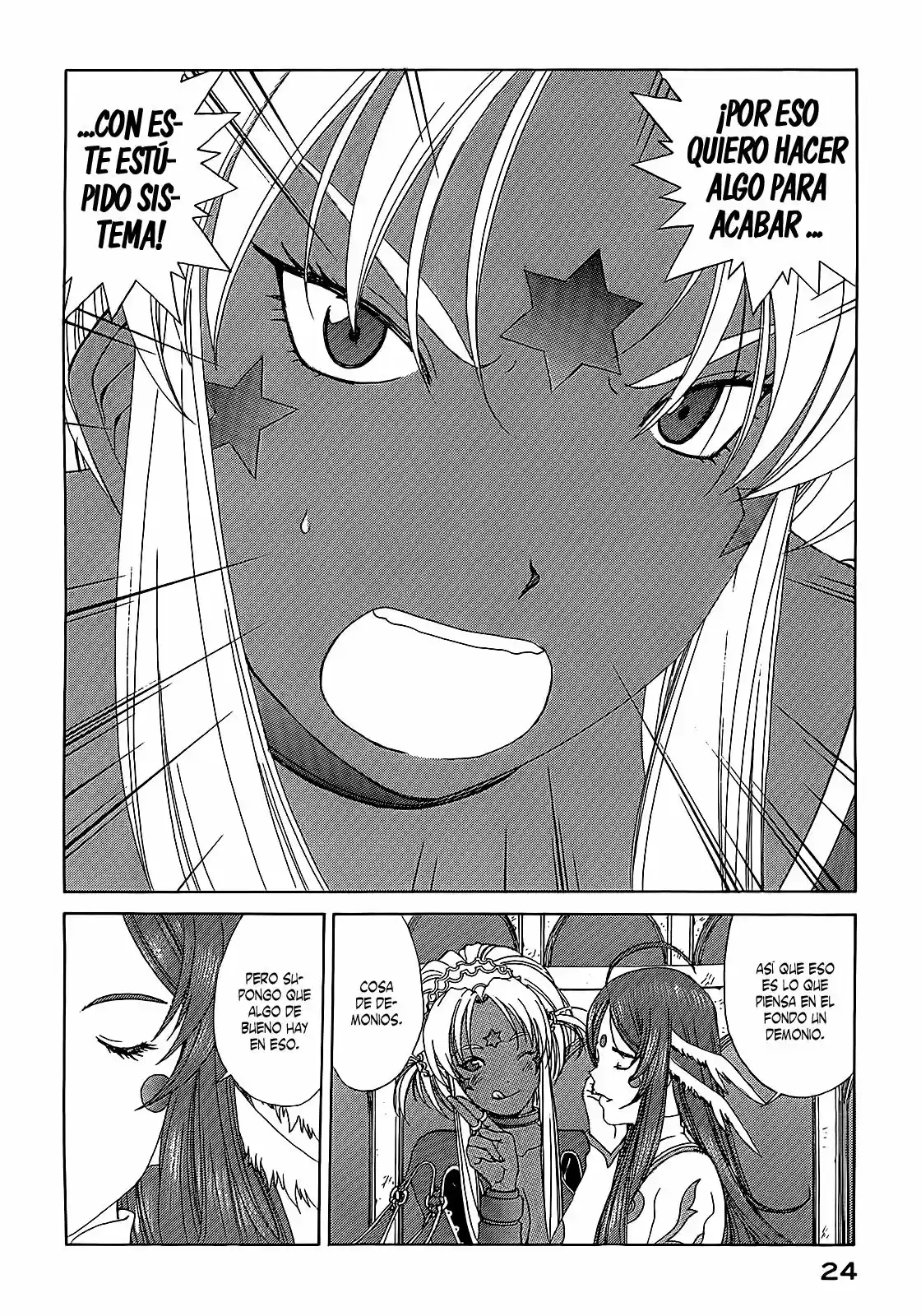 Aa! Megami-sama! capítulo 303, página 27