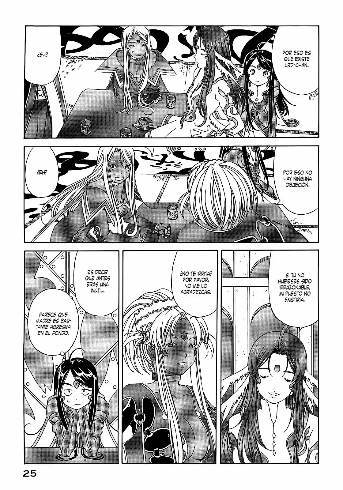 Aa! Megami-sama! capítulo 303, página 28