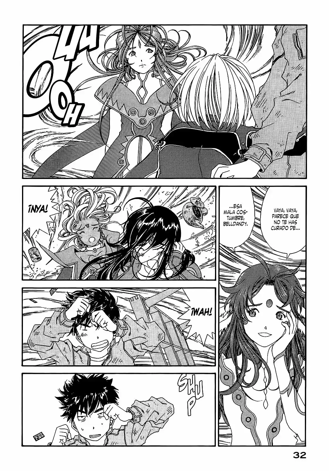 Aa! Megami-sama! capítulo 304, página 6
