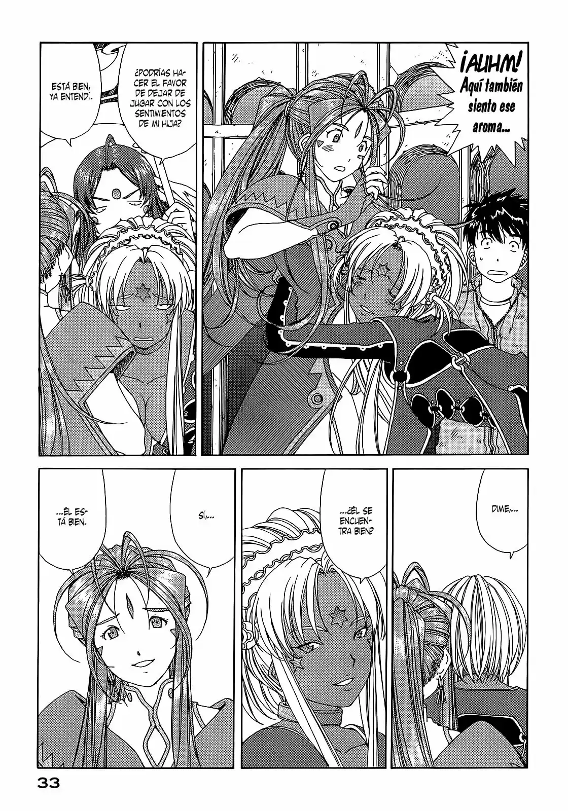 Aa! Megami-sama! capítulo 304, página 7