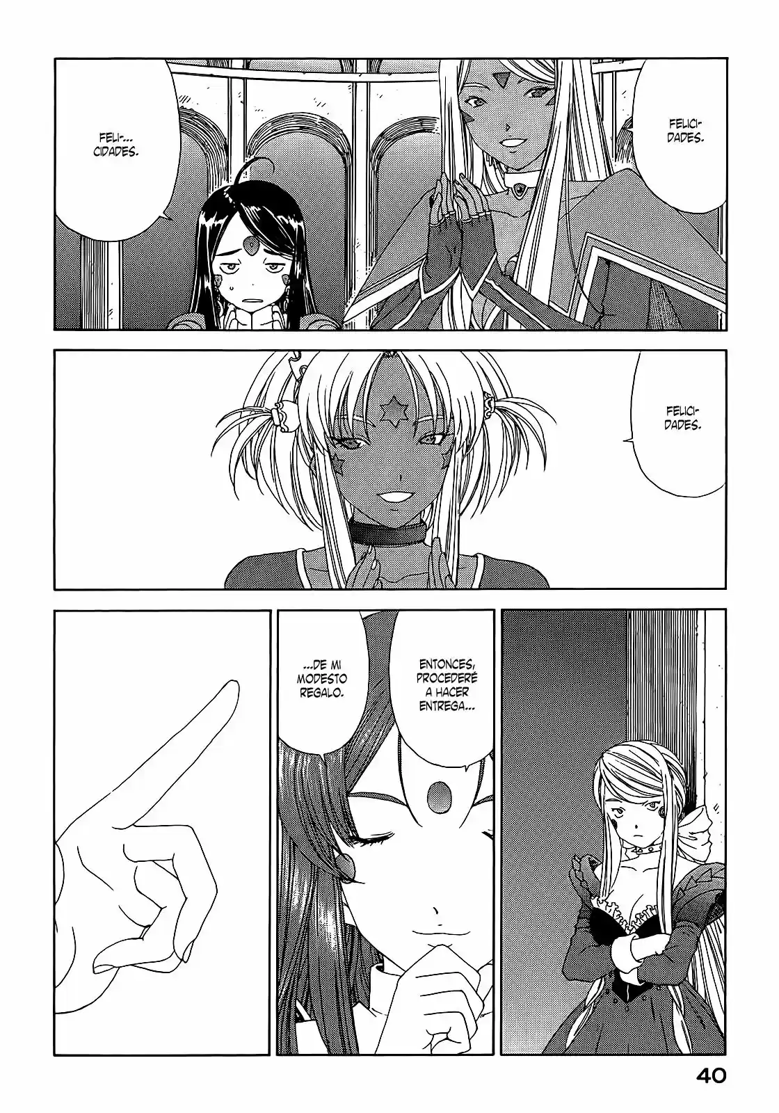 Aa! Megami-sama! capítulo 304, página 14
