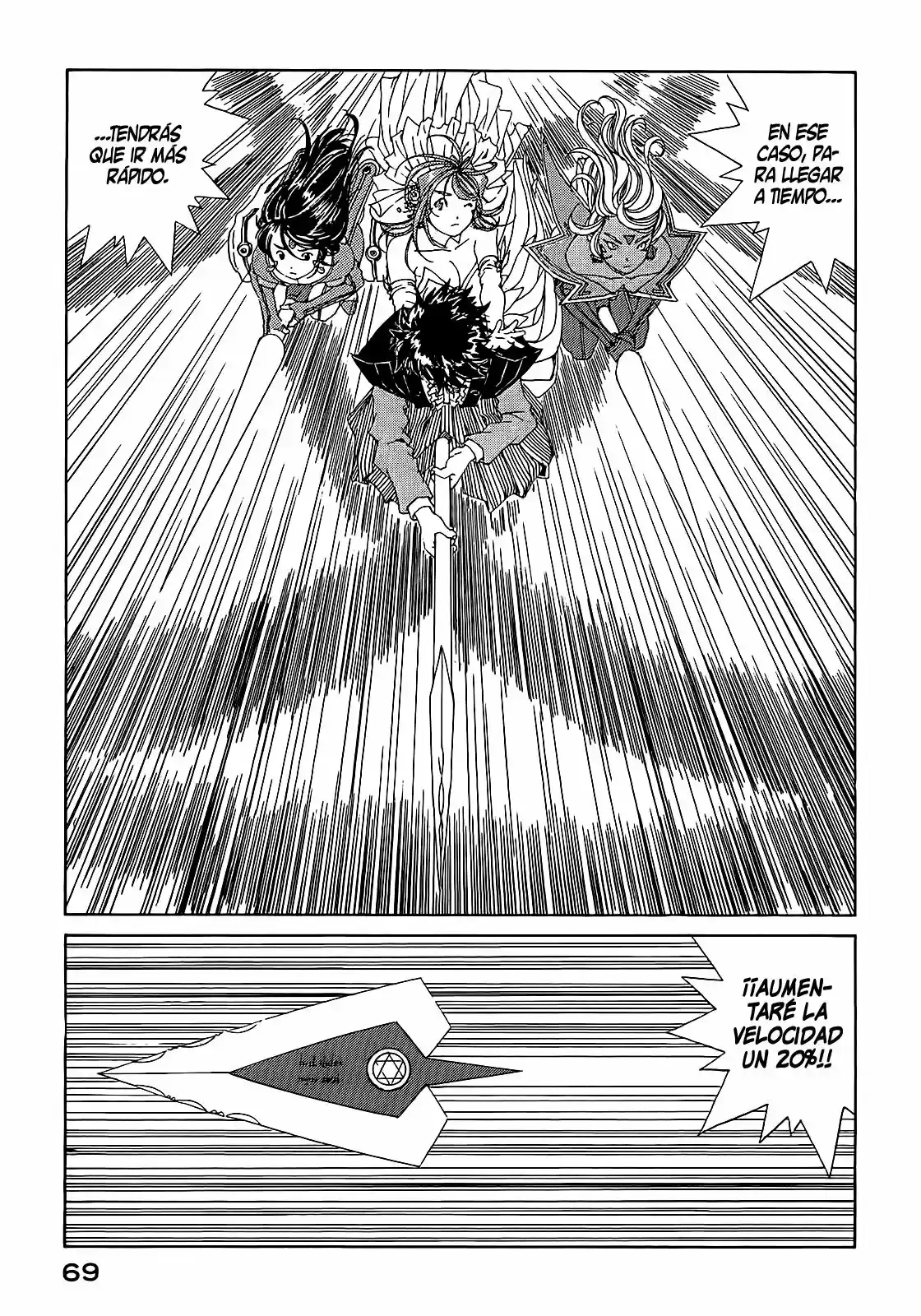 Aa! Megami-sama! capítulo 305, página 19