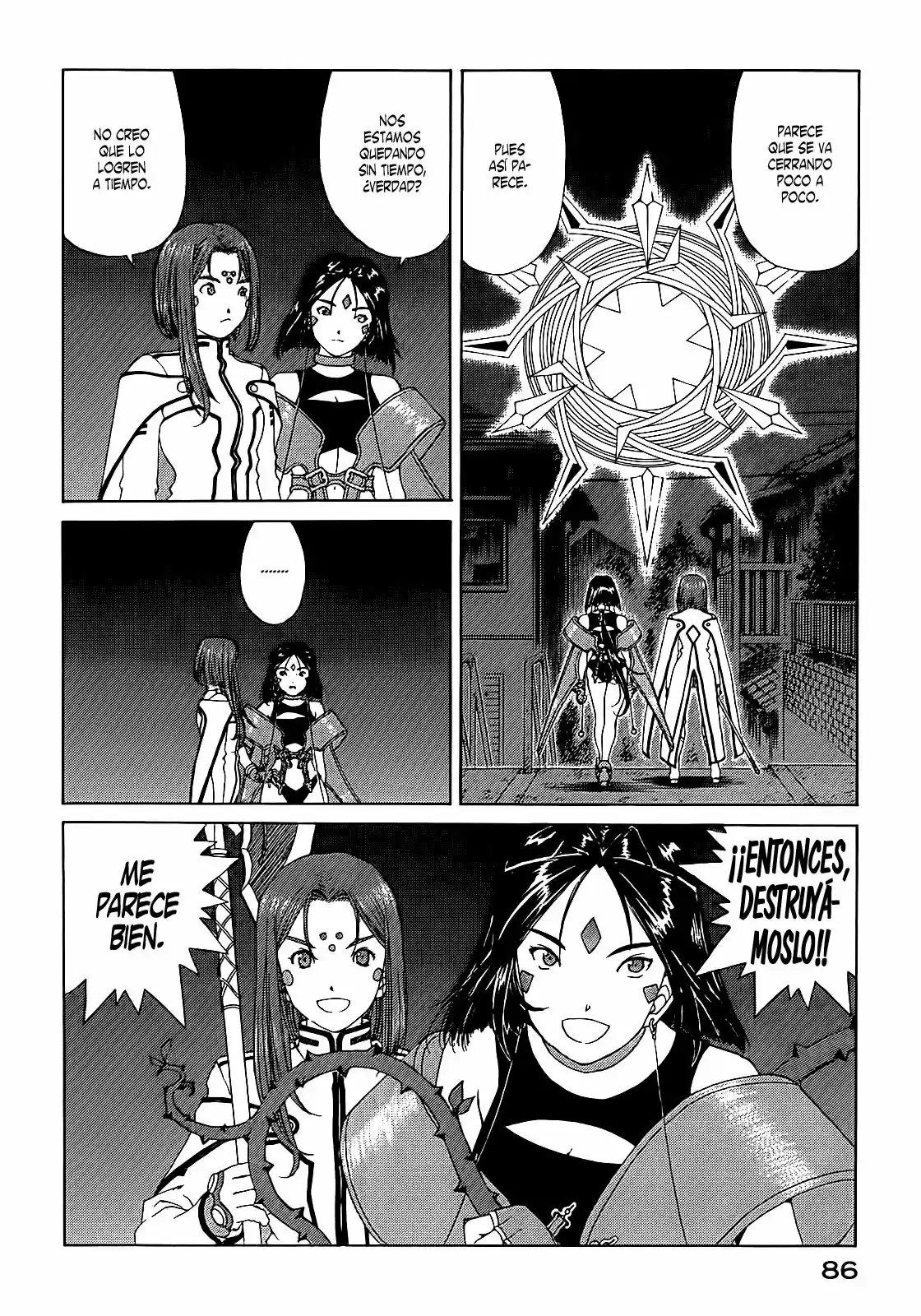 Aa! Megami-sama! capítulo 306, página 9