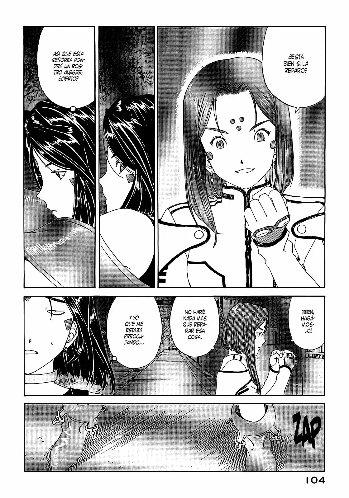 Aa! Megami-sama! capítulo 307, página 4