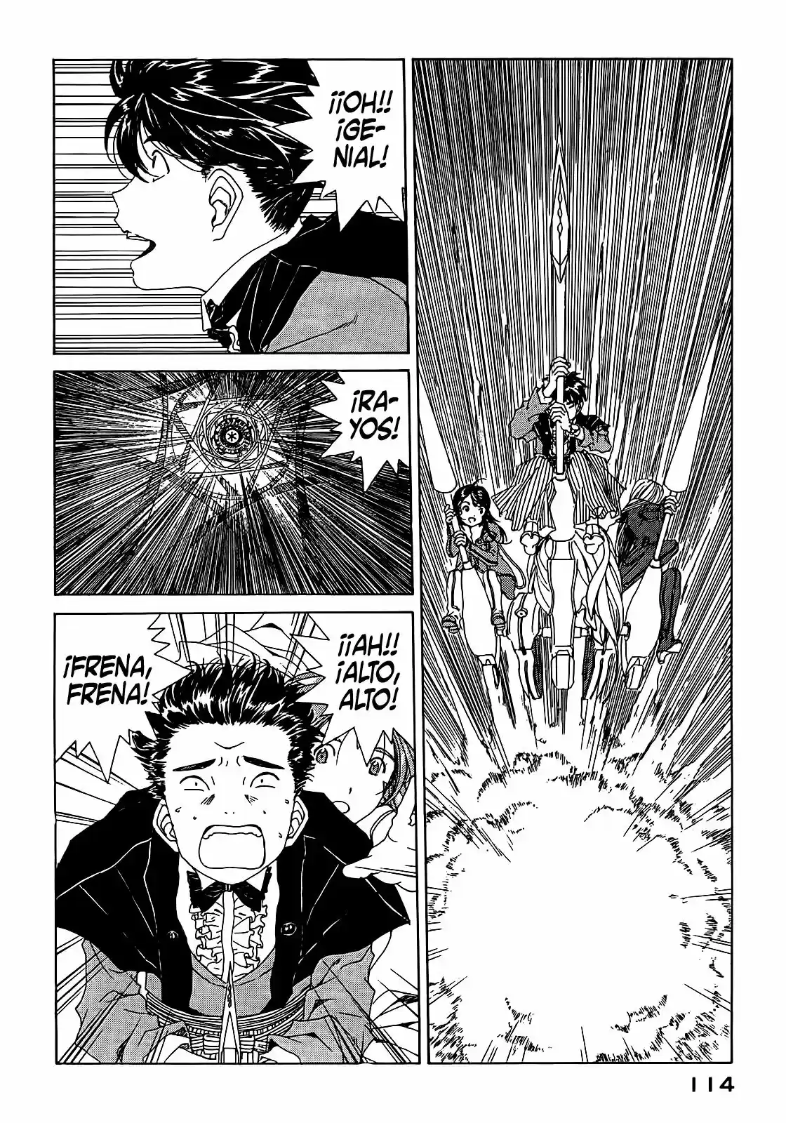 Aa! Megami-sama! capítulo 307, página 14
