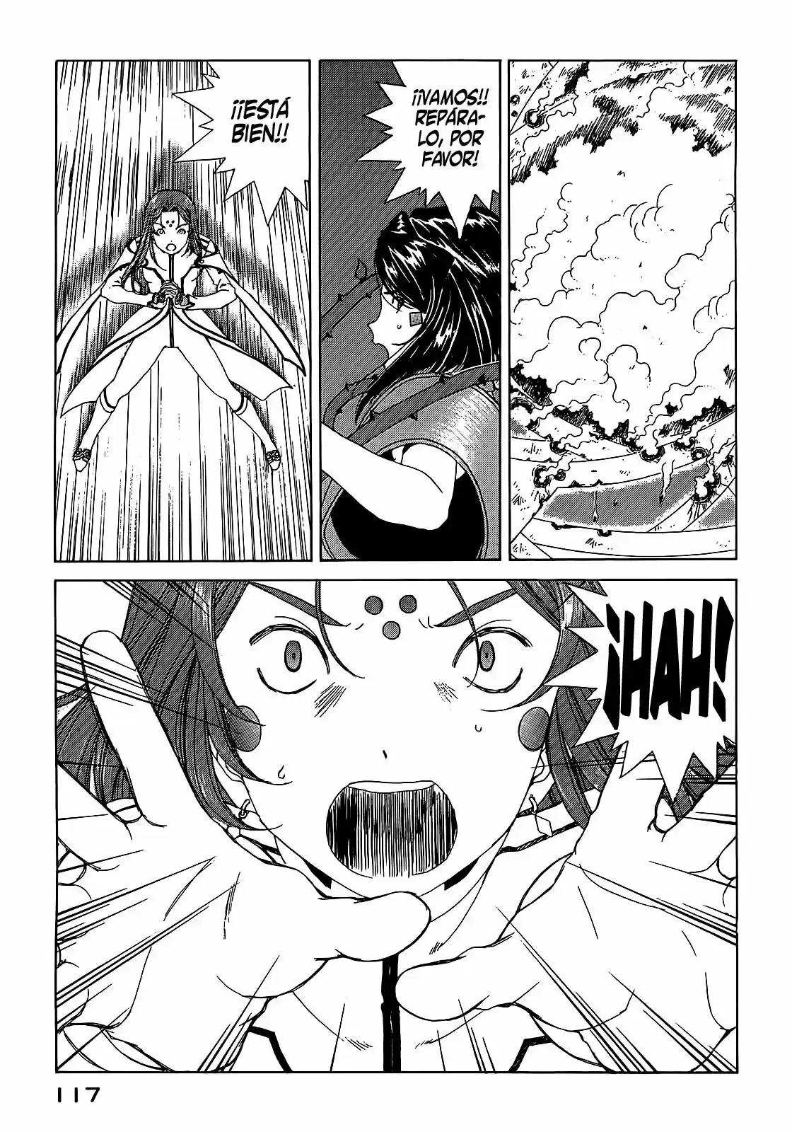Aa! Megami-sama! capítulo 307, página 17