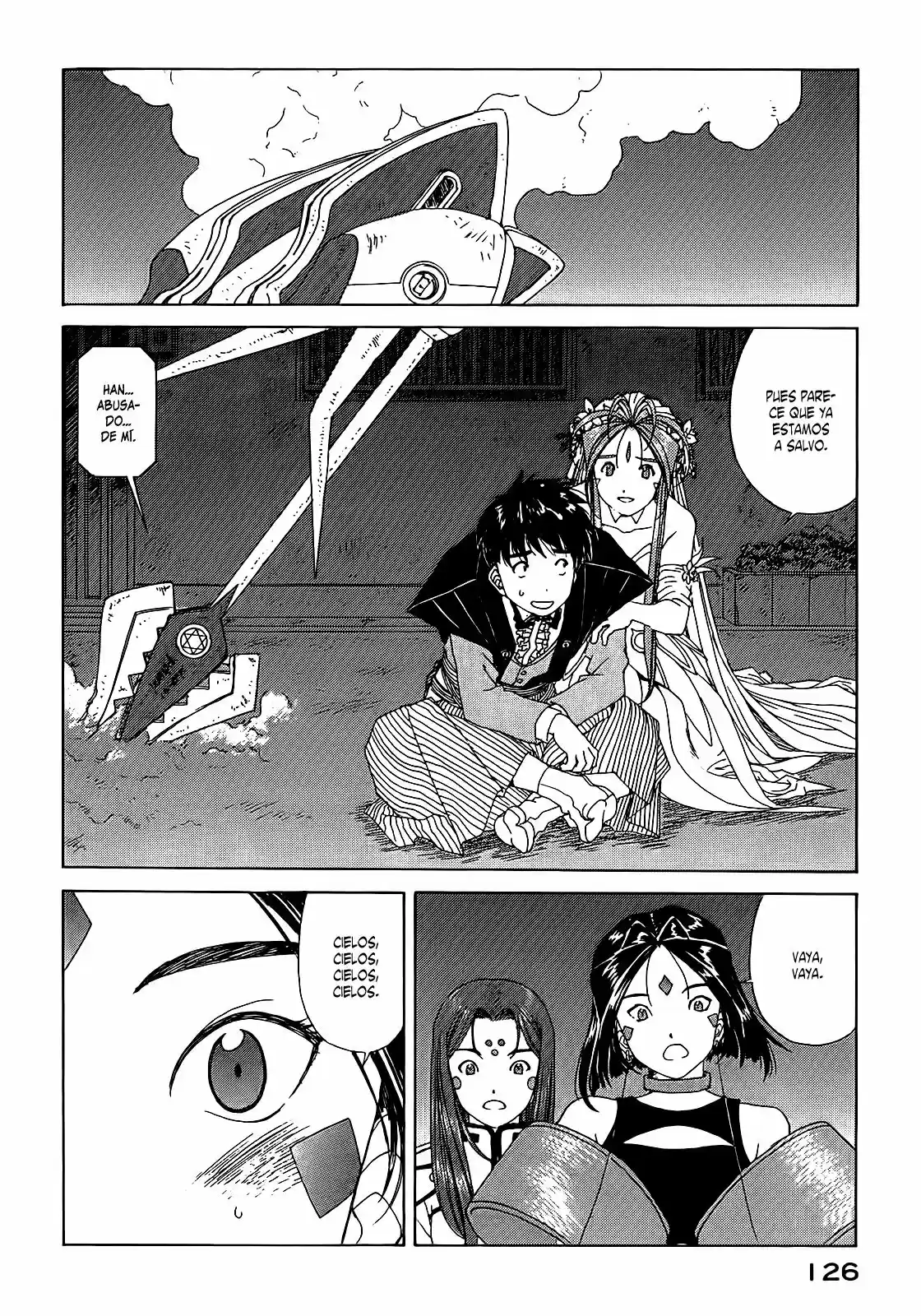 Aa! Megami-sama! capítulo 308, página 2
