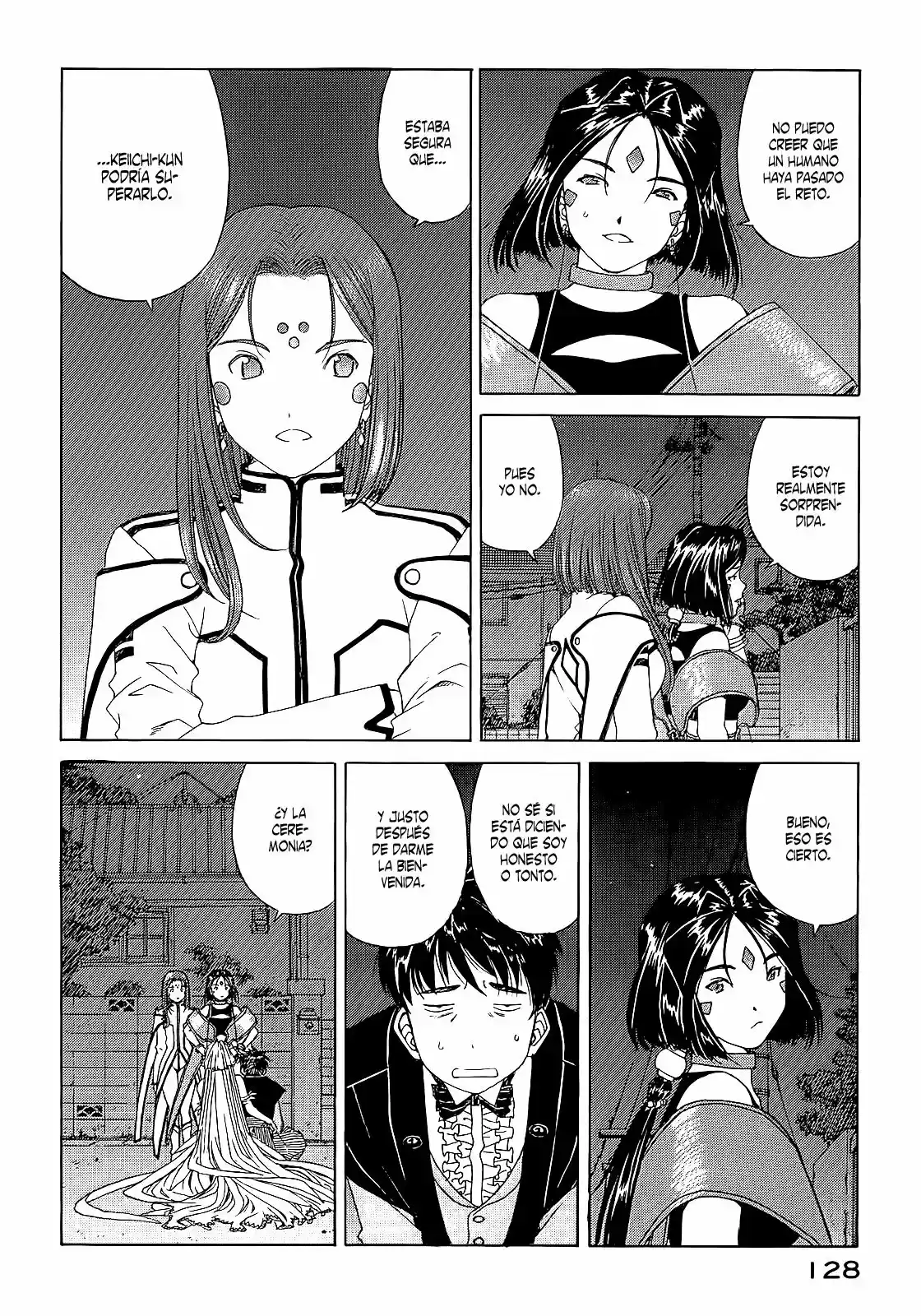 Aa! Megami-sama! capítulo 308, página 4