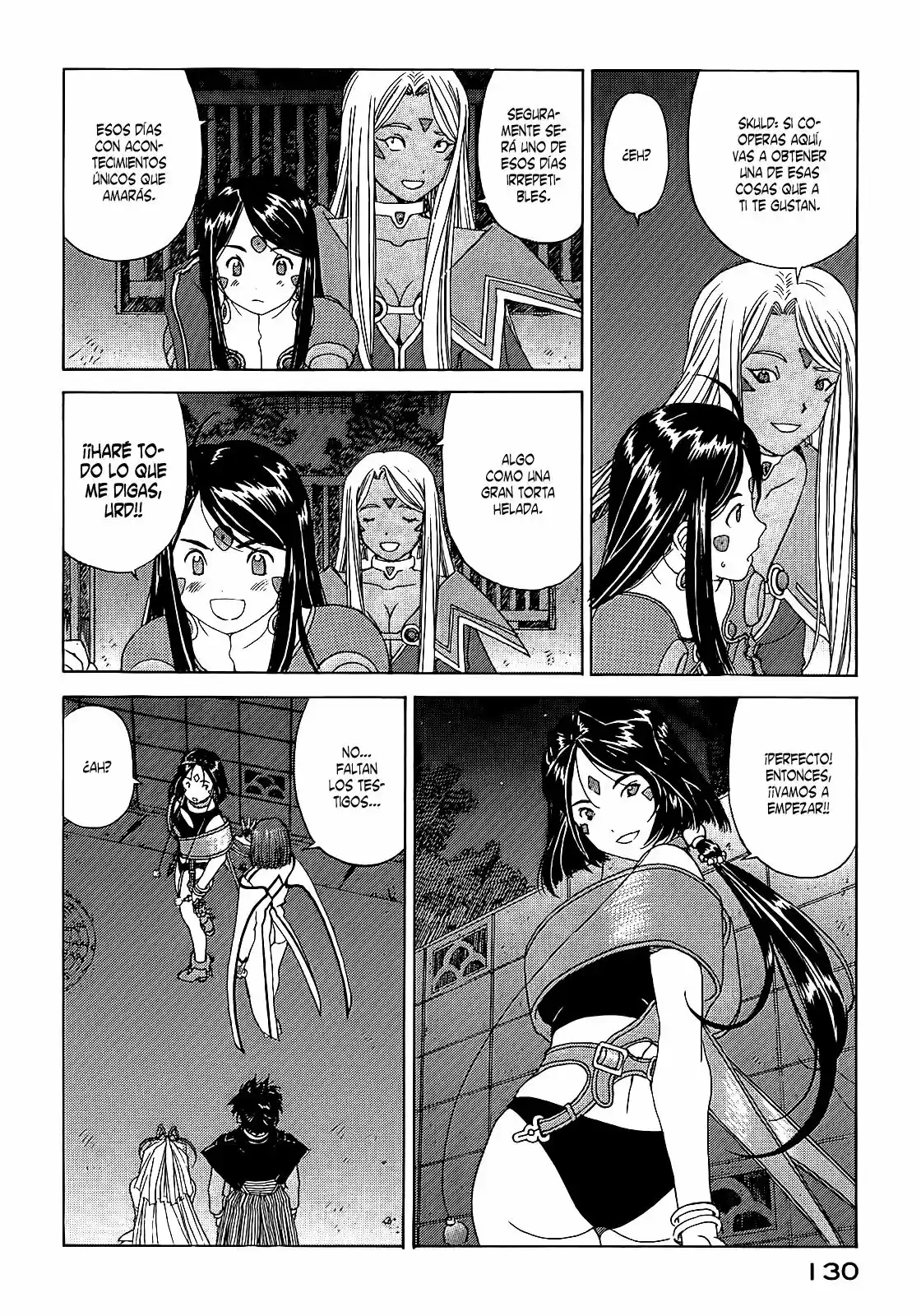 Aa! Megami-sama! capítulo 308, página 6