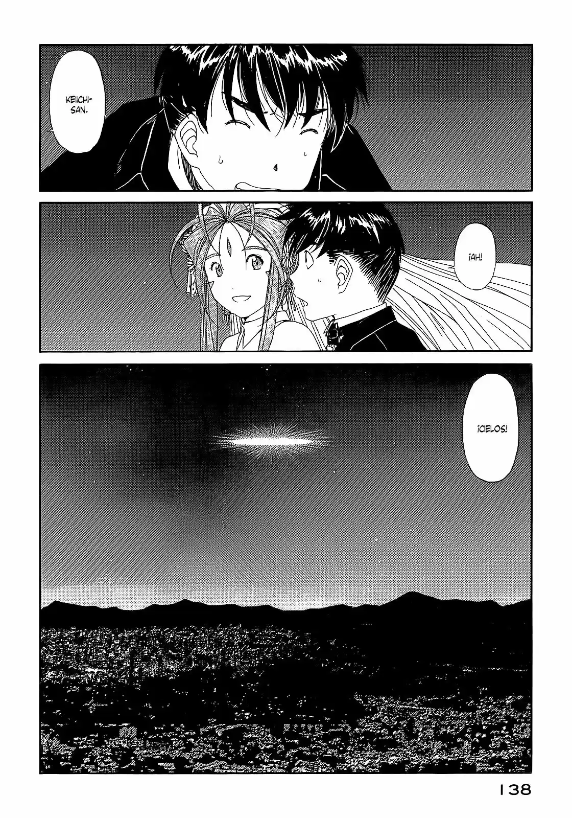 Aa! Megami-sama! capítulo 308, página 14