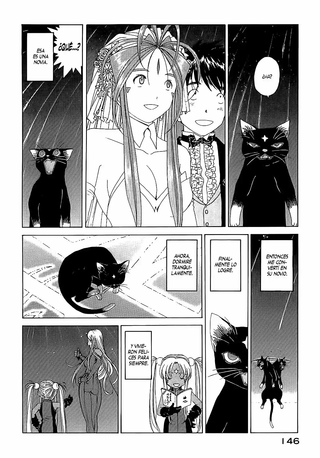 Aa! Megami-sama! capítulo 308, página 21