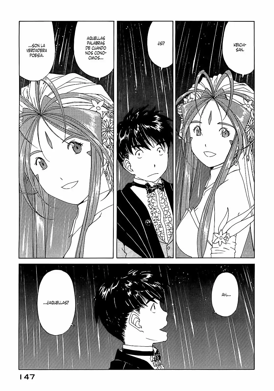 Aa! Megami-sama! capítulo 308, página 22