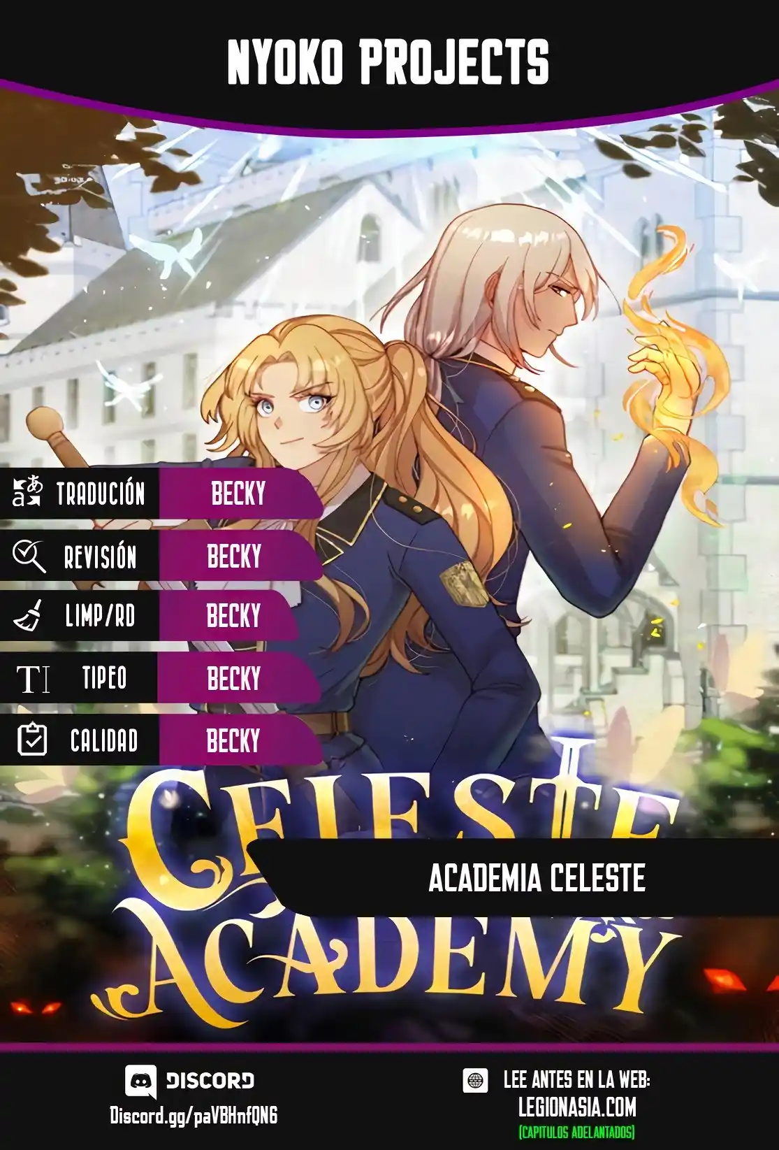 Academia Celeste capítulo 21, página 3