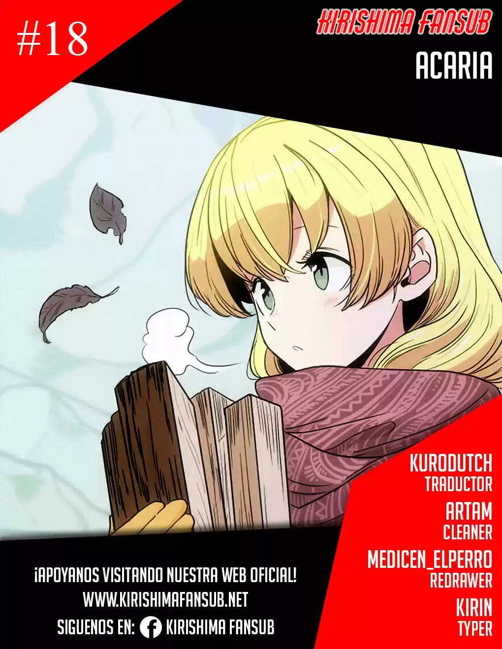 Acaria capítulo 18, página 1