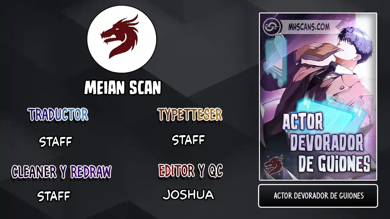 Actor Devorador de Guiones capítulo 21, página 1