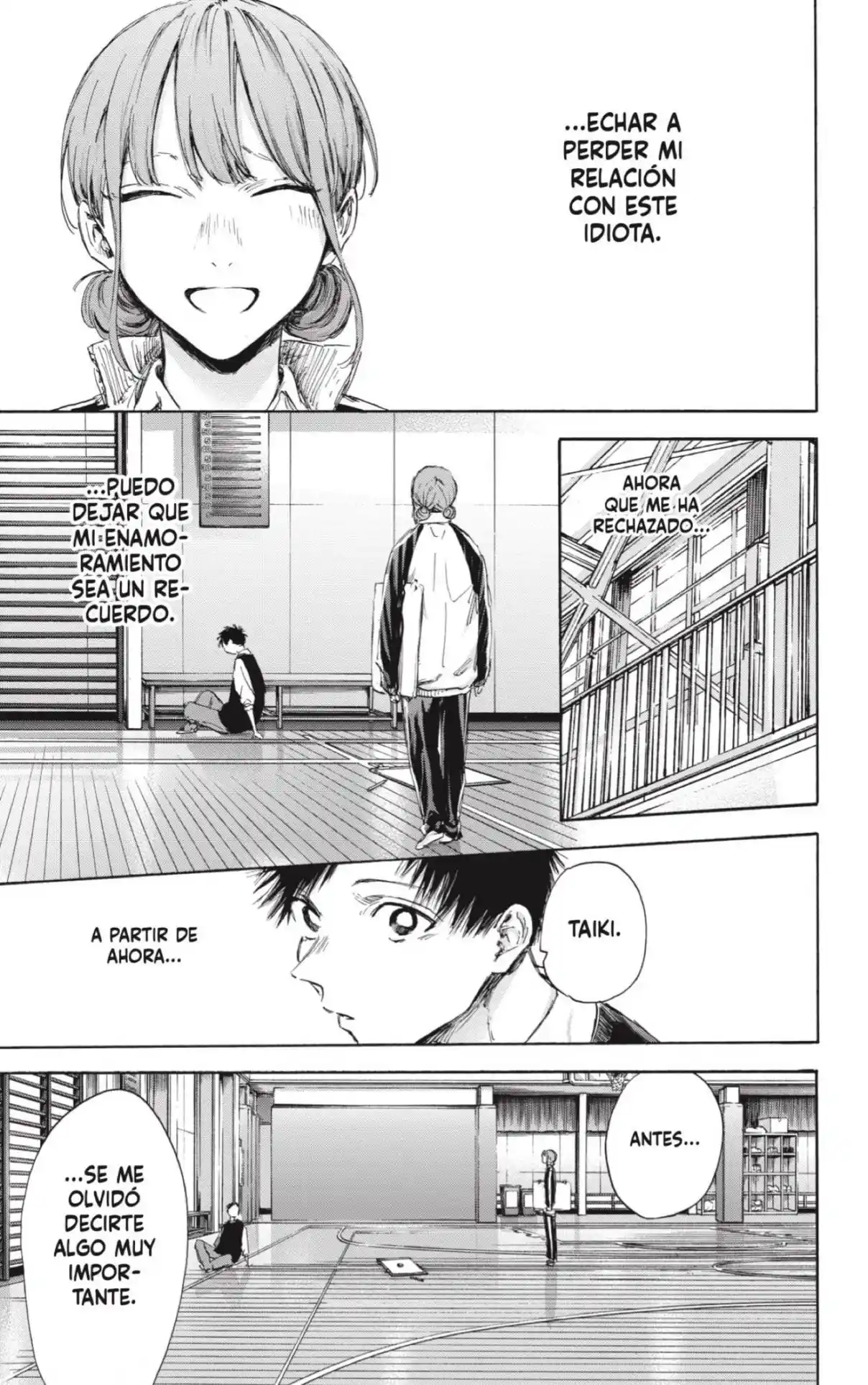 Ao no Hako capítulo 113, página 21