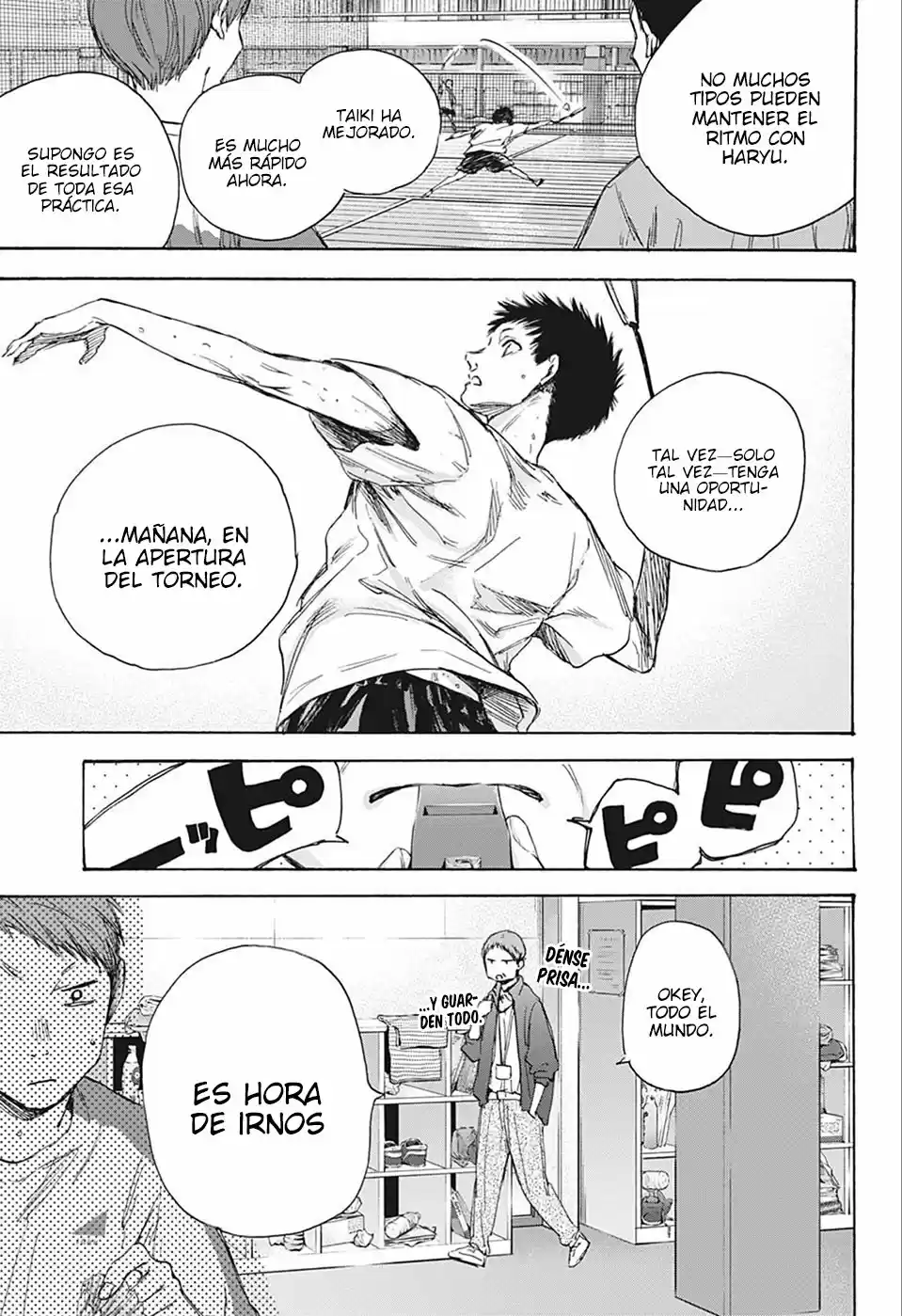 Ao no Hako capítulo 21, página 6
