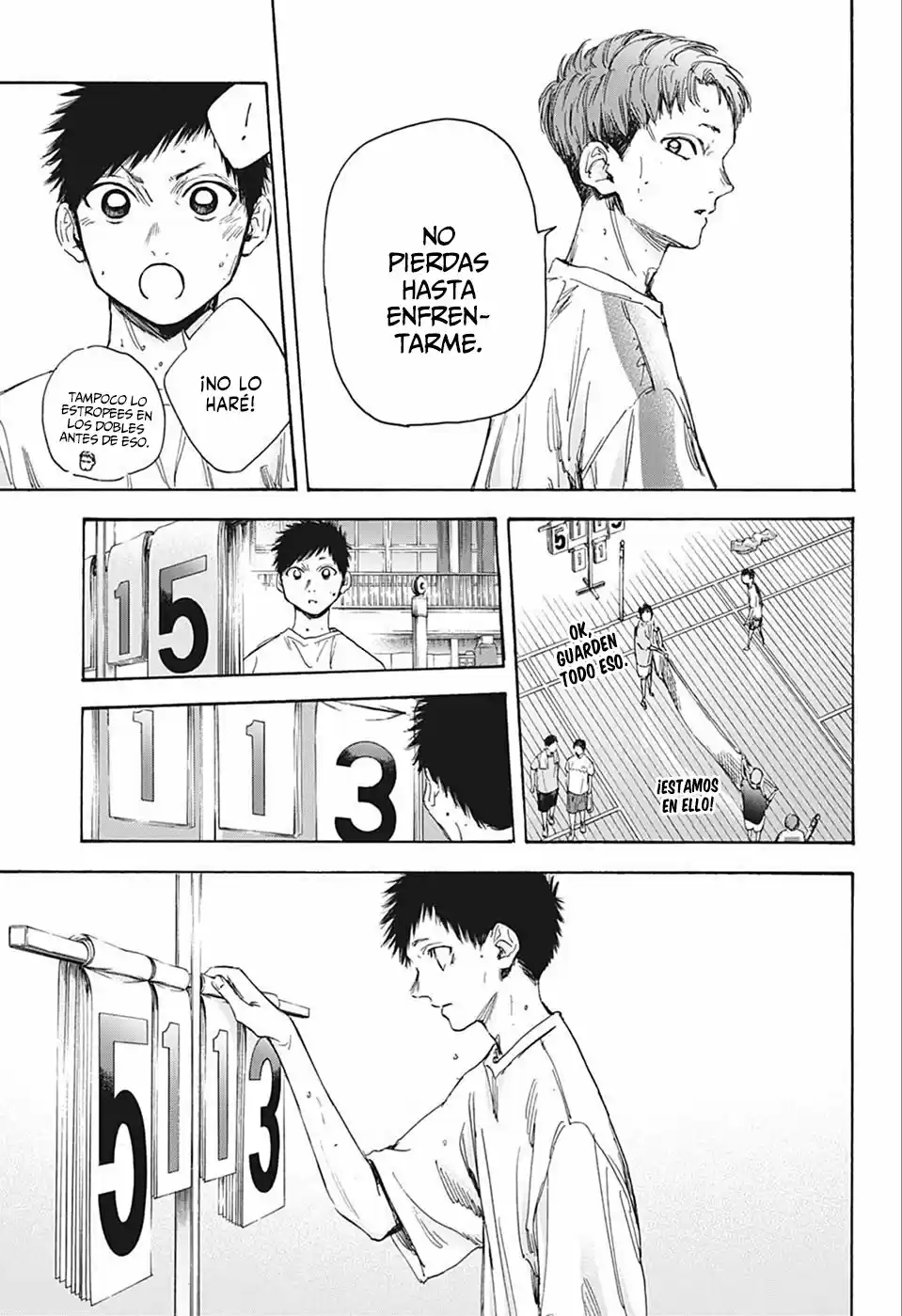 Ao no Hako capítulo 21, página 8