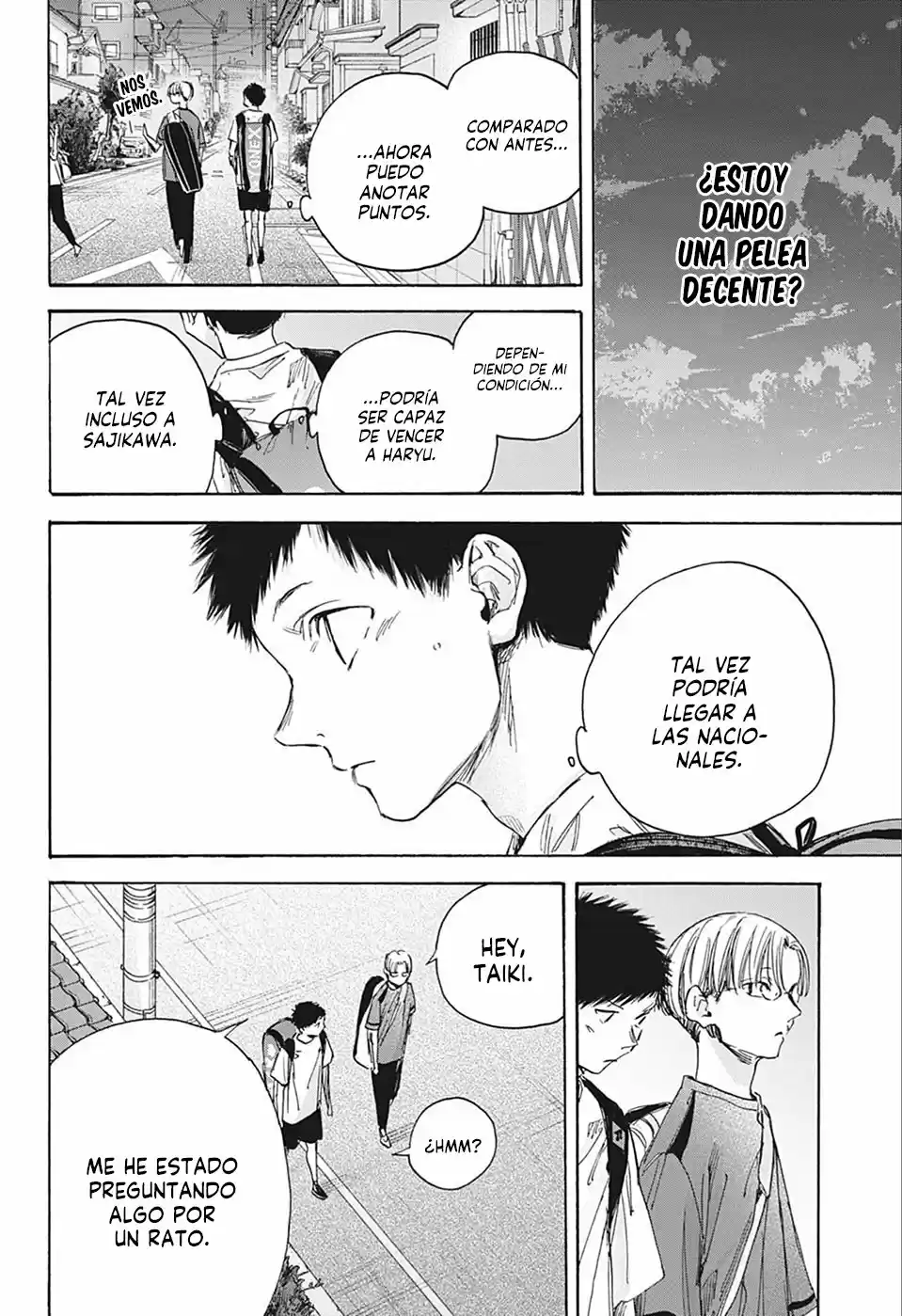 Ao no Hako capítulo 21, página 9
